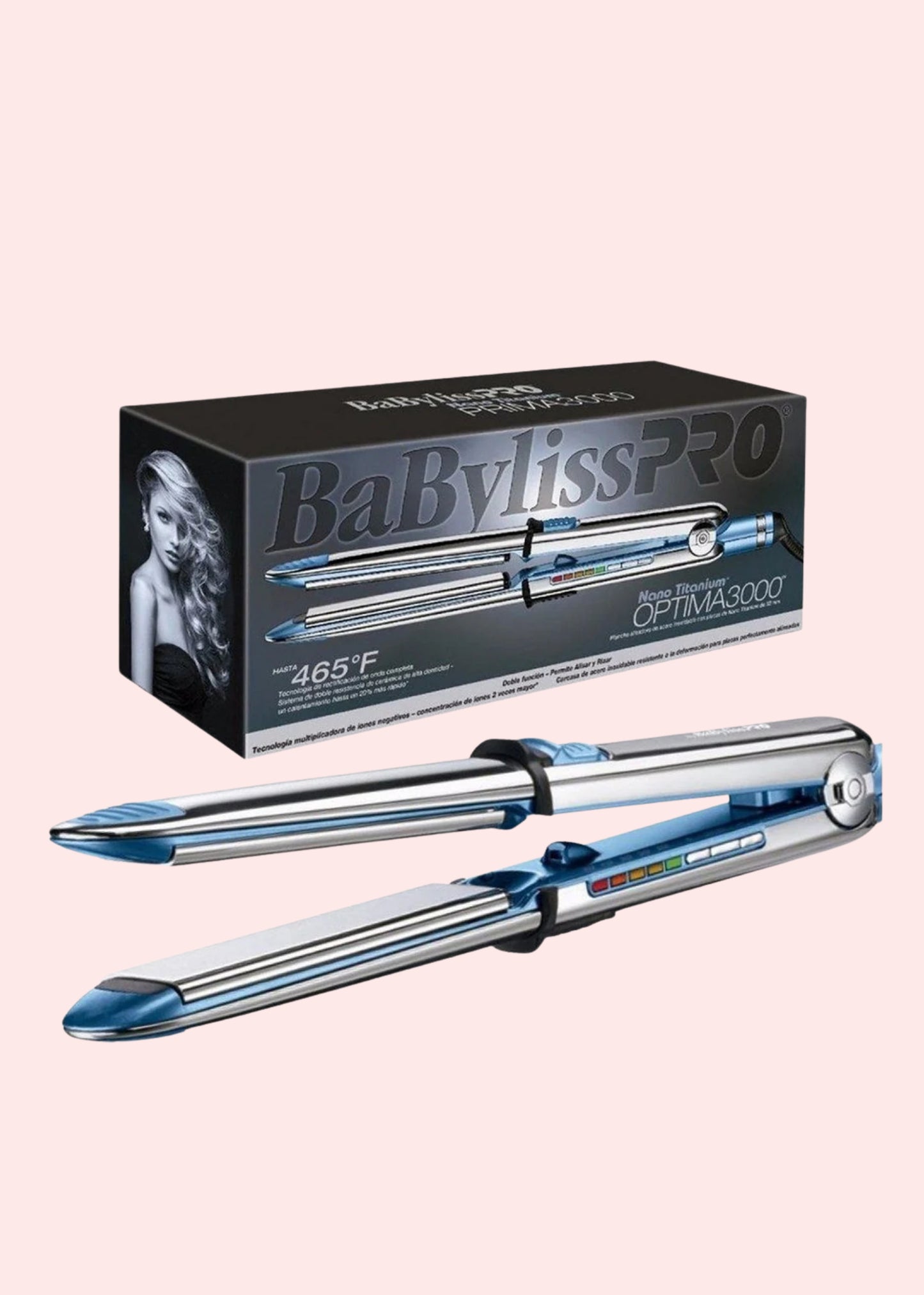 BABYLISS PRO PLANCHA ÓPTIMA3000
