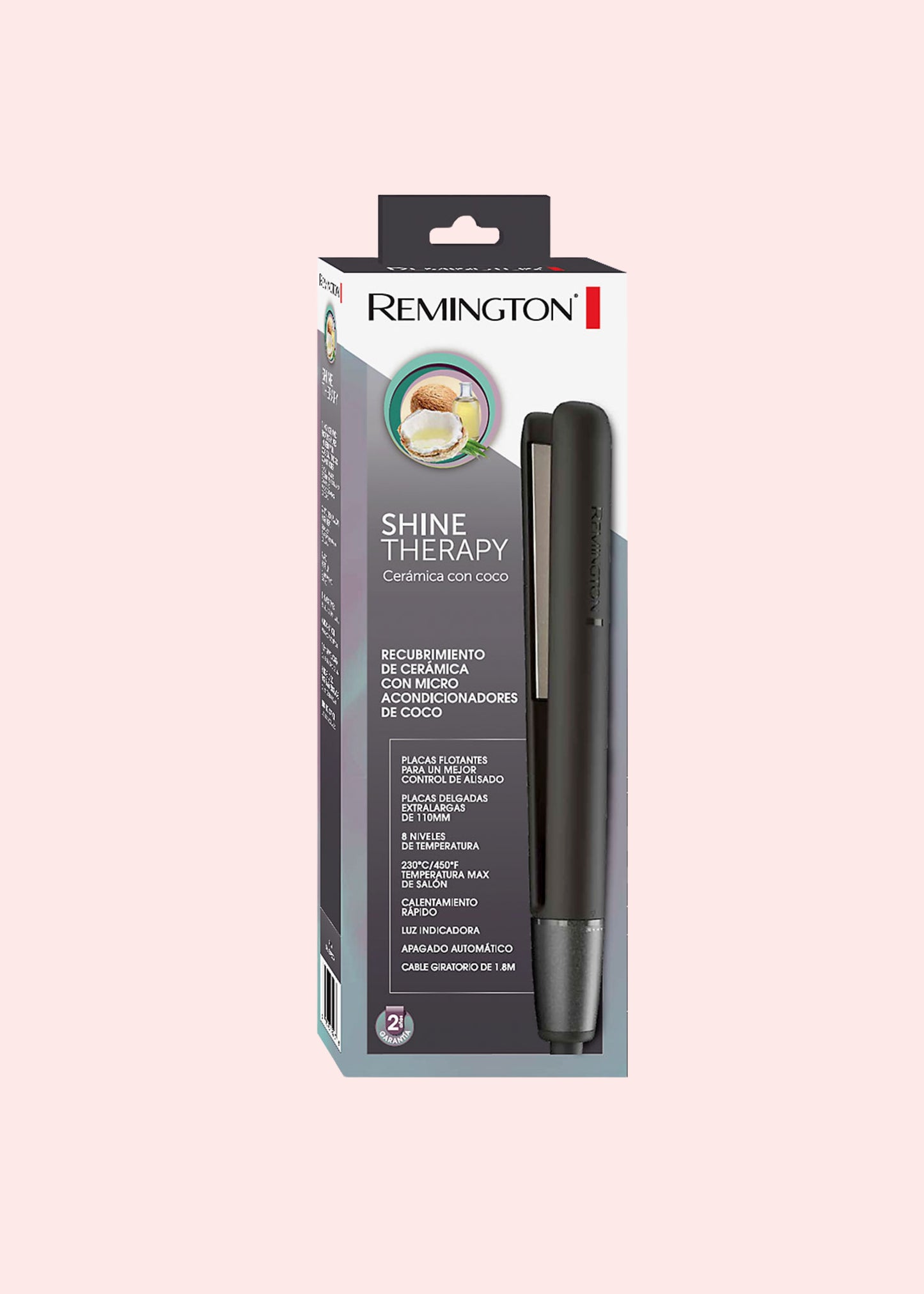 REMINGTON PLANCHA SHINE THERAPY COCO