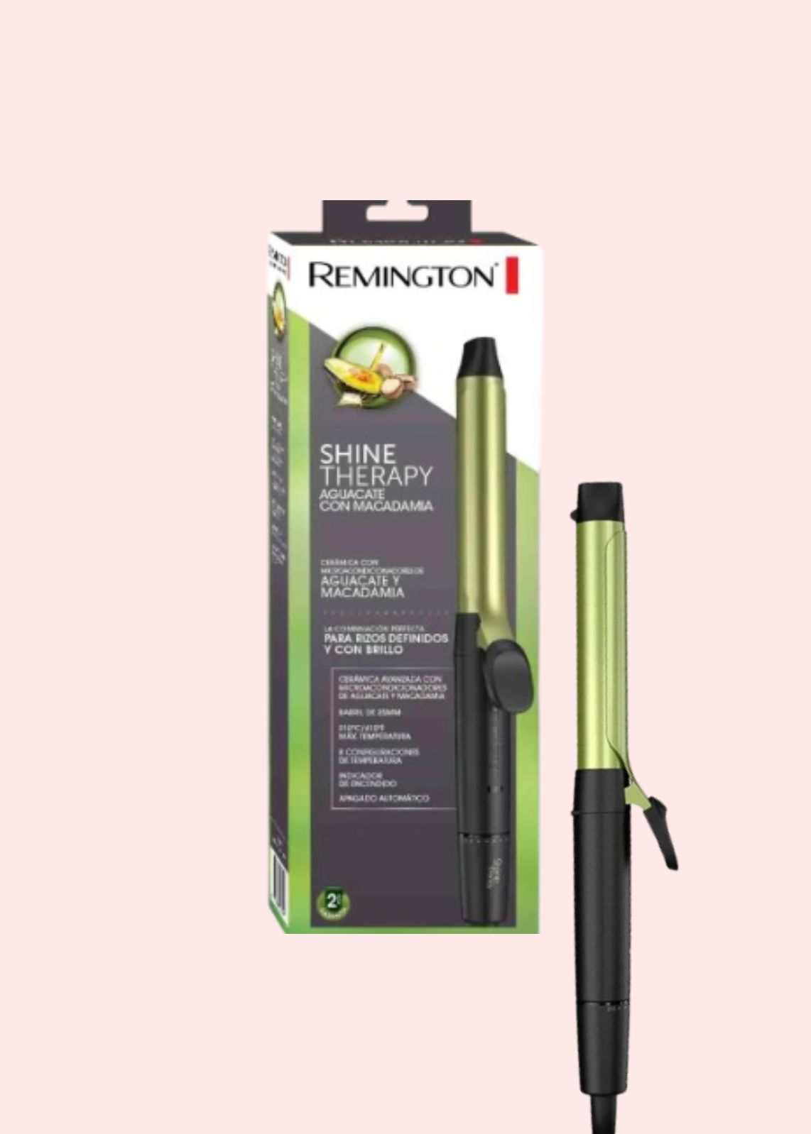 REMINGTON PINZA AGUACATE MACADAMIA