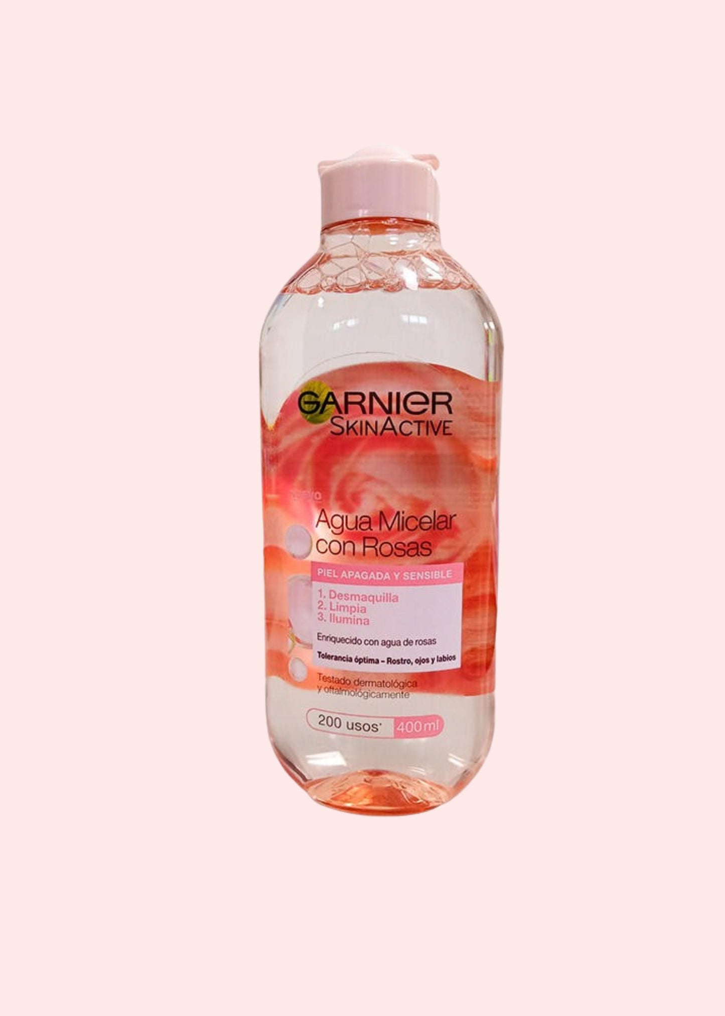 Garnier Agua Micelar Con Rosas 400Ml