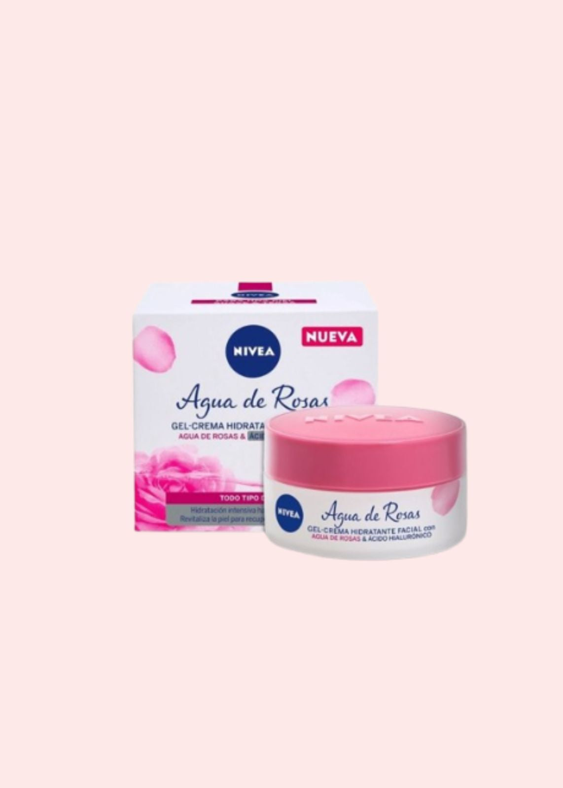 NIVEA CREMA FACIAL GEL ROSAS HIDRA 50ML