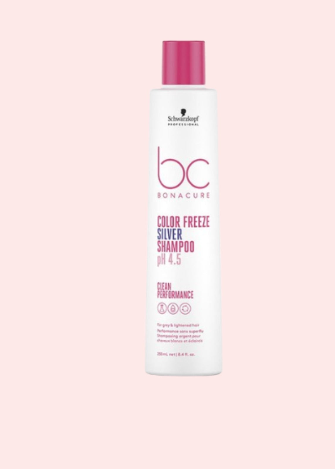 BC SHAMPOO PH4 COLOR FREEZE SILVER 250 ML