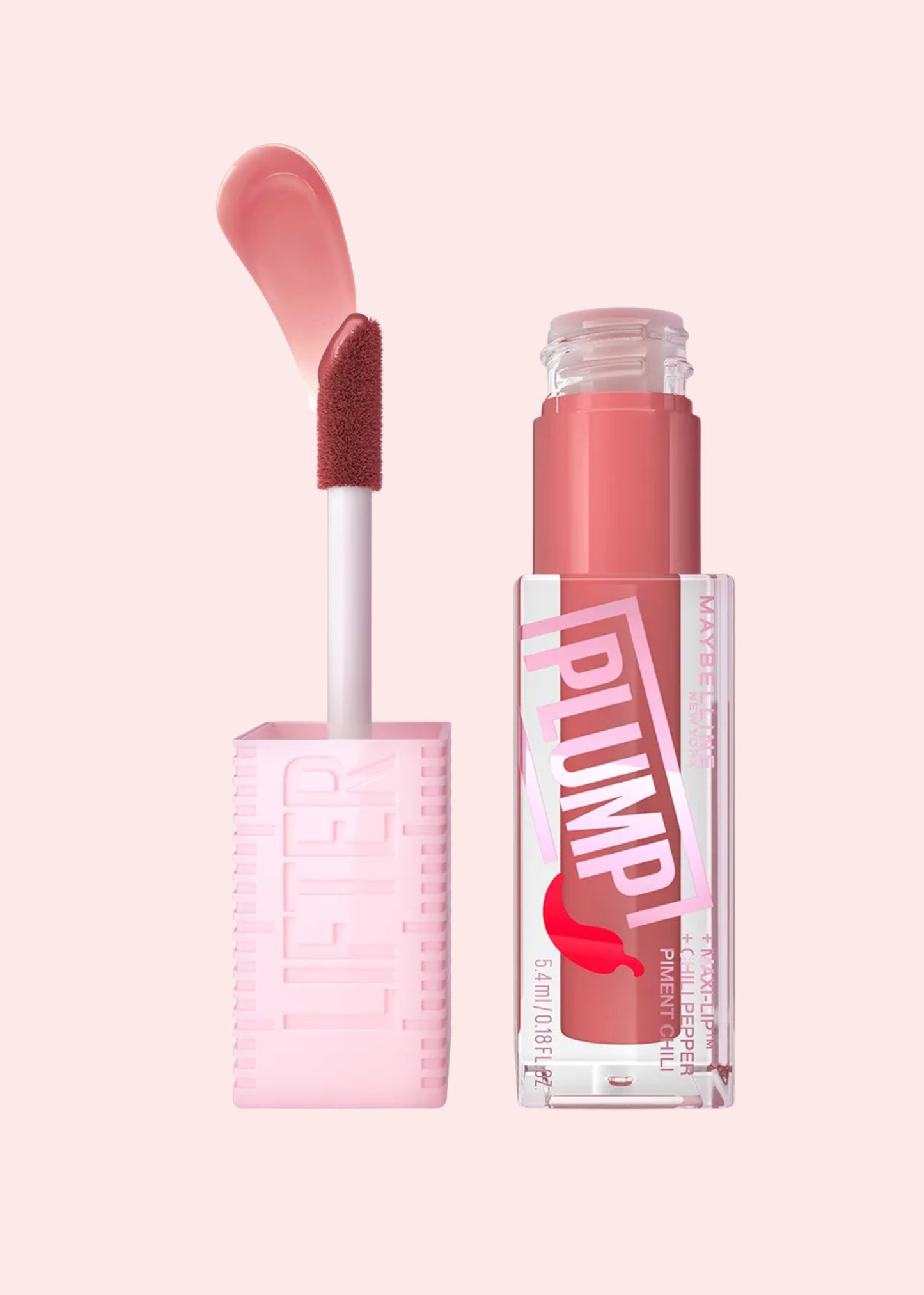 MAYBELLINE LIFTER GLOSS PLUMP PEACH FEVER 5.4ML