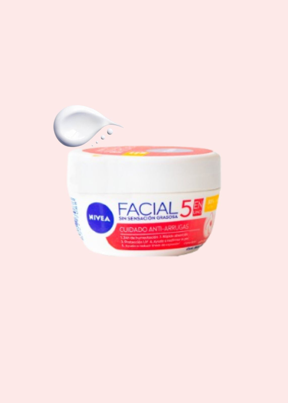NIVEA CREMA FACIAL CUIDADO ANTI - ARRUGAS 50 ML