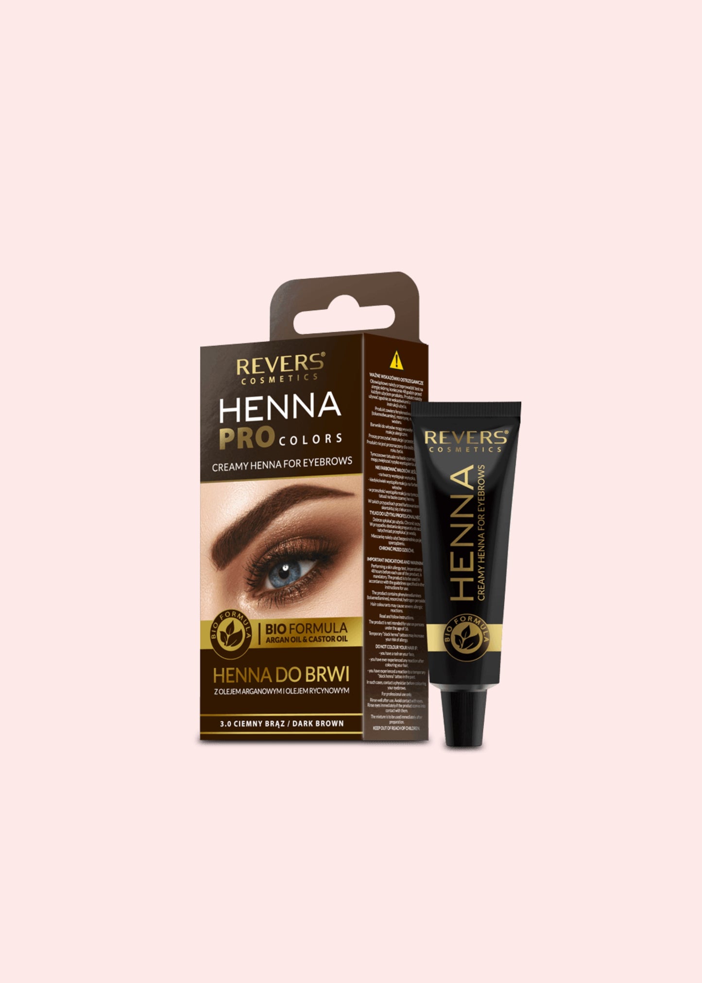 REVERS HENNA PRO COLORS PARA CEJAS - MARRON