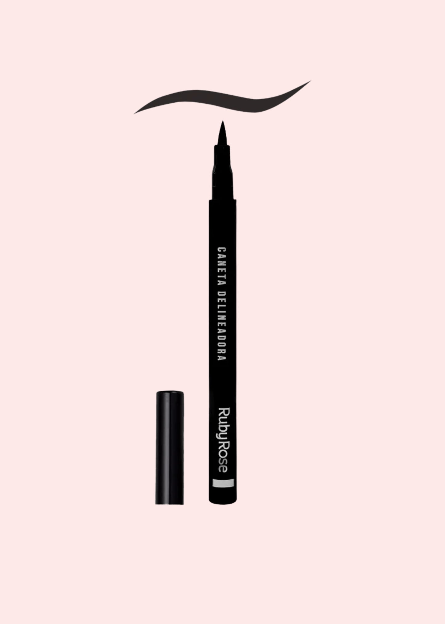RUBY ROSE DELINEADOR PLUMON NEGRO LIQUIDO - HB-090