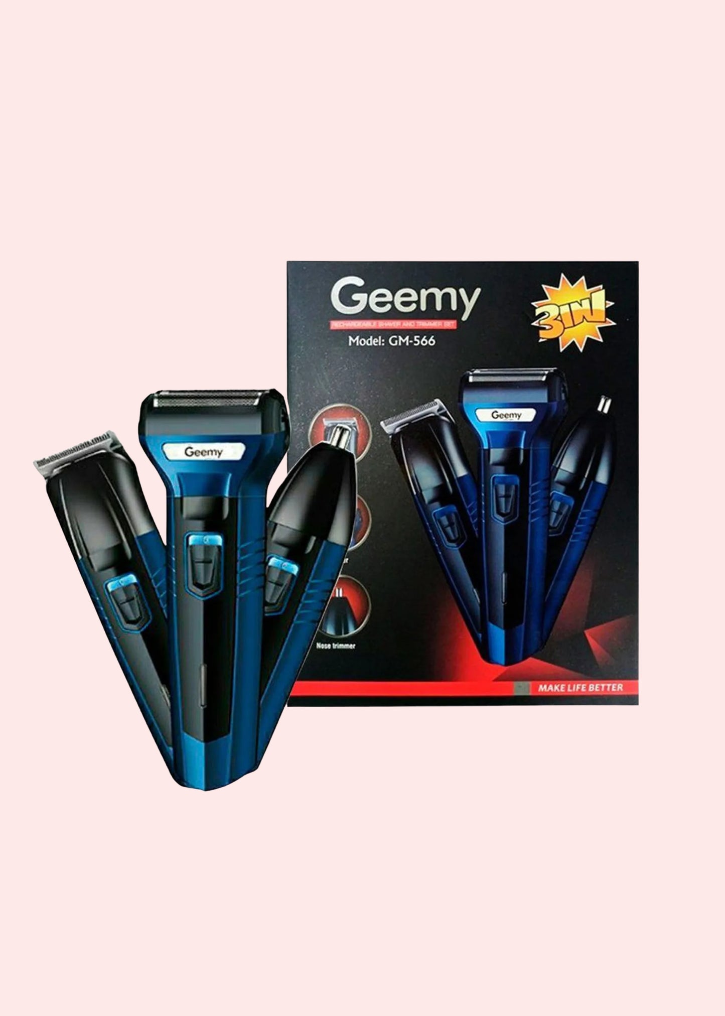 Geemy Maquina 3 En 1 Ref. Gm 566