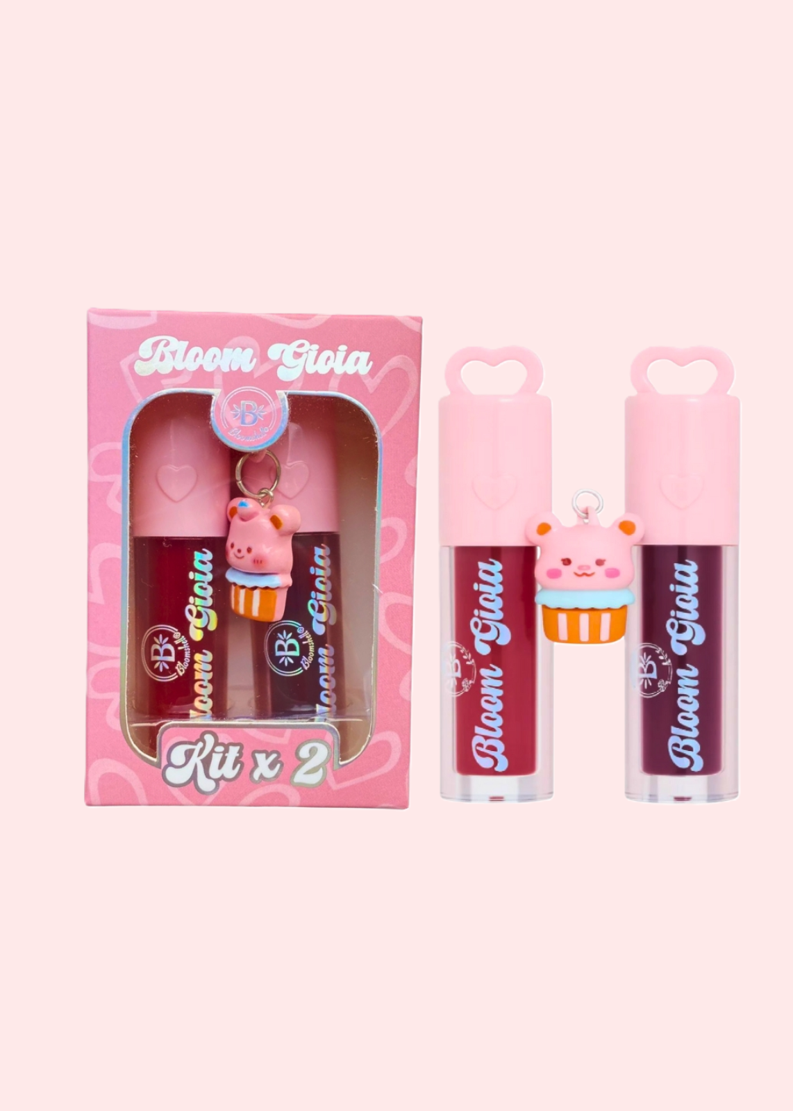BLOOMSHELL BRILLO HIDRATANTE BLOOM GIOIA KIT 2 PCS REF BLK34