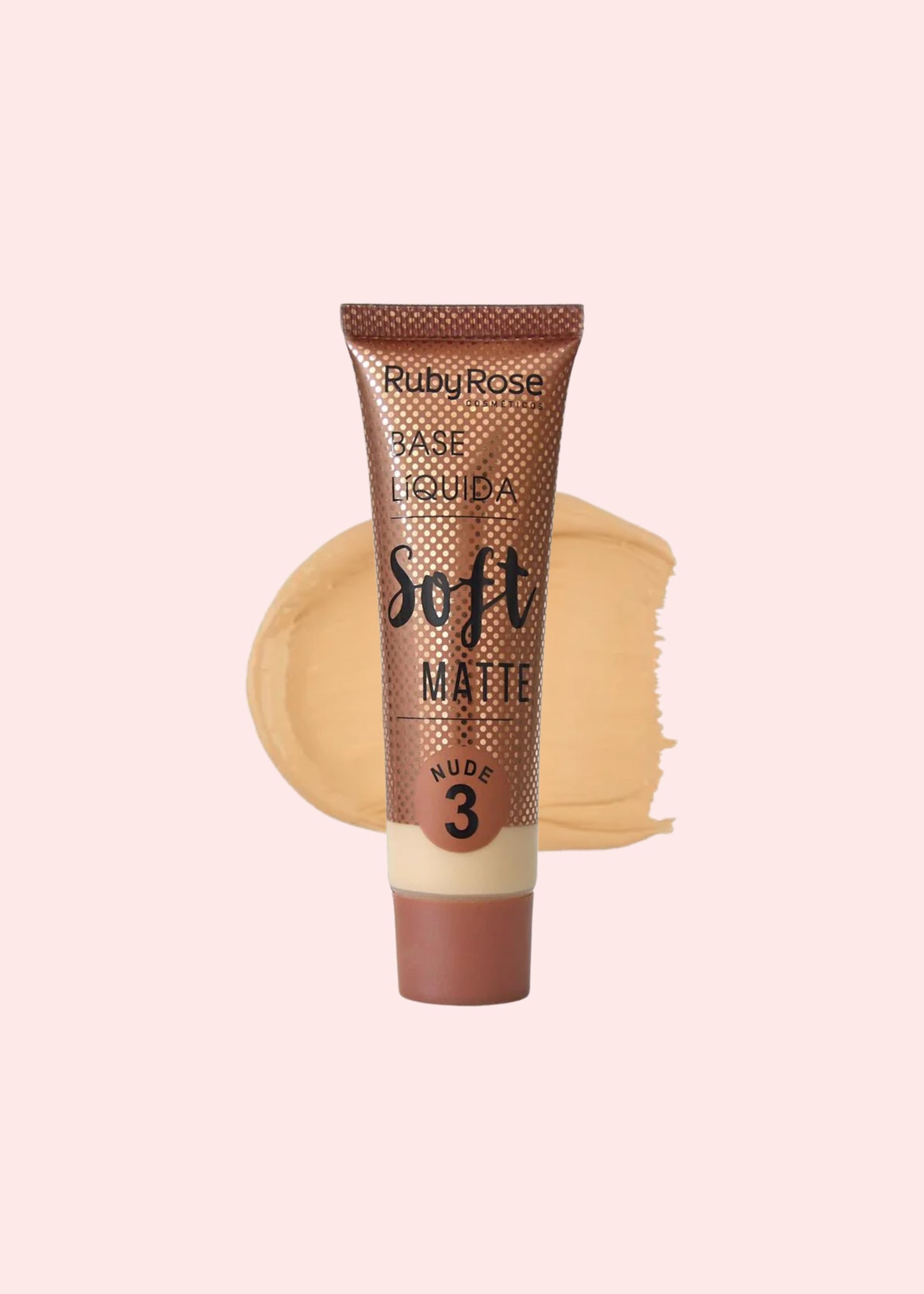 RUBY ROSE BASE LIQUIDA SOF MATTE NUDE 3 HB-. 8050