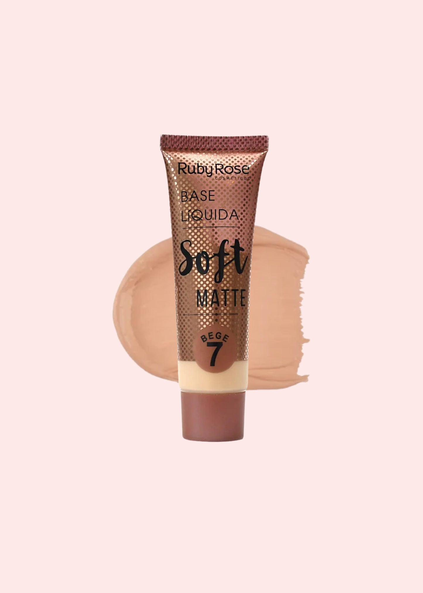 RUBY ROSE BASE LIQUIDA SOFT MATTE BEGE # 7 HB-8050