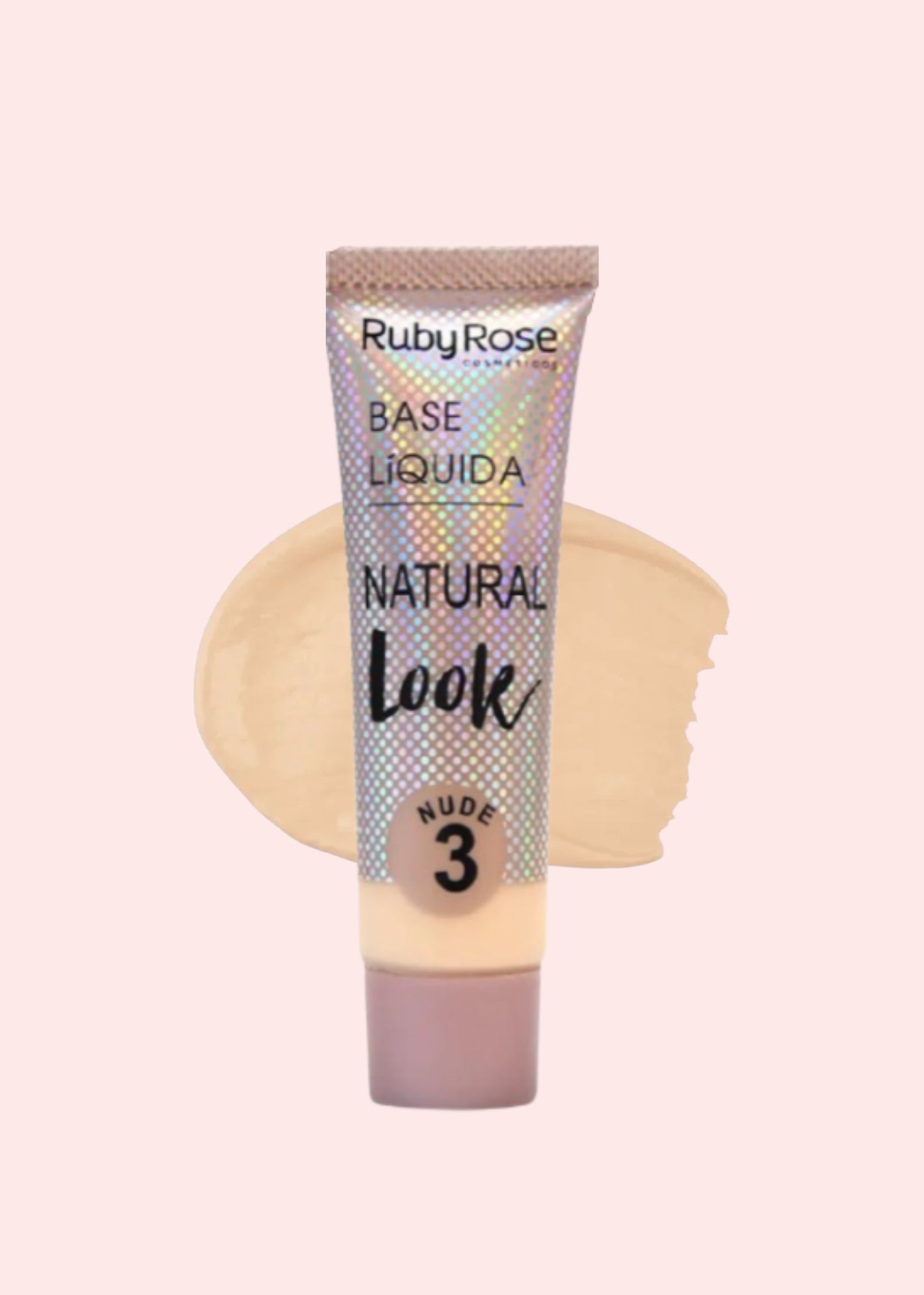 RUBY ROSE BASE LIQUIDA NATURAL LOOK NUDE #3 HB-8051