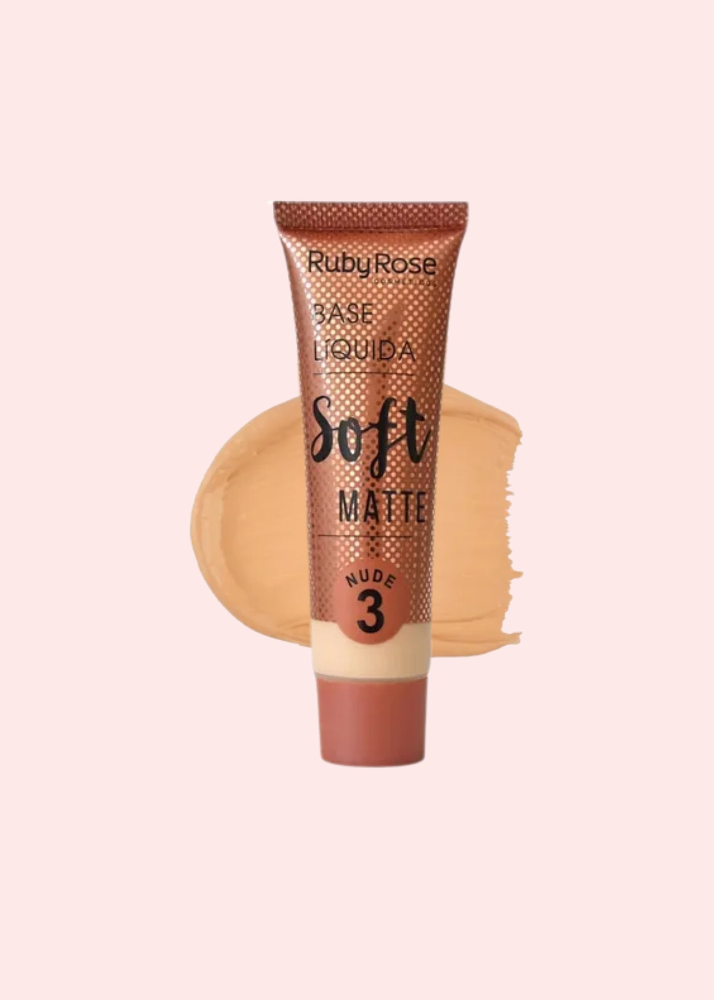 RUBY ROSE BASE LIQUIDA SOFT MATTE NUDE # 1 HB-8050