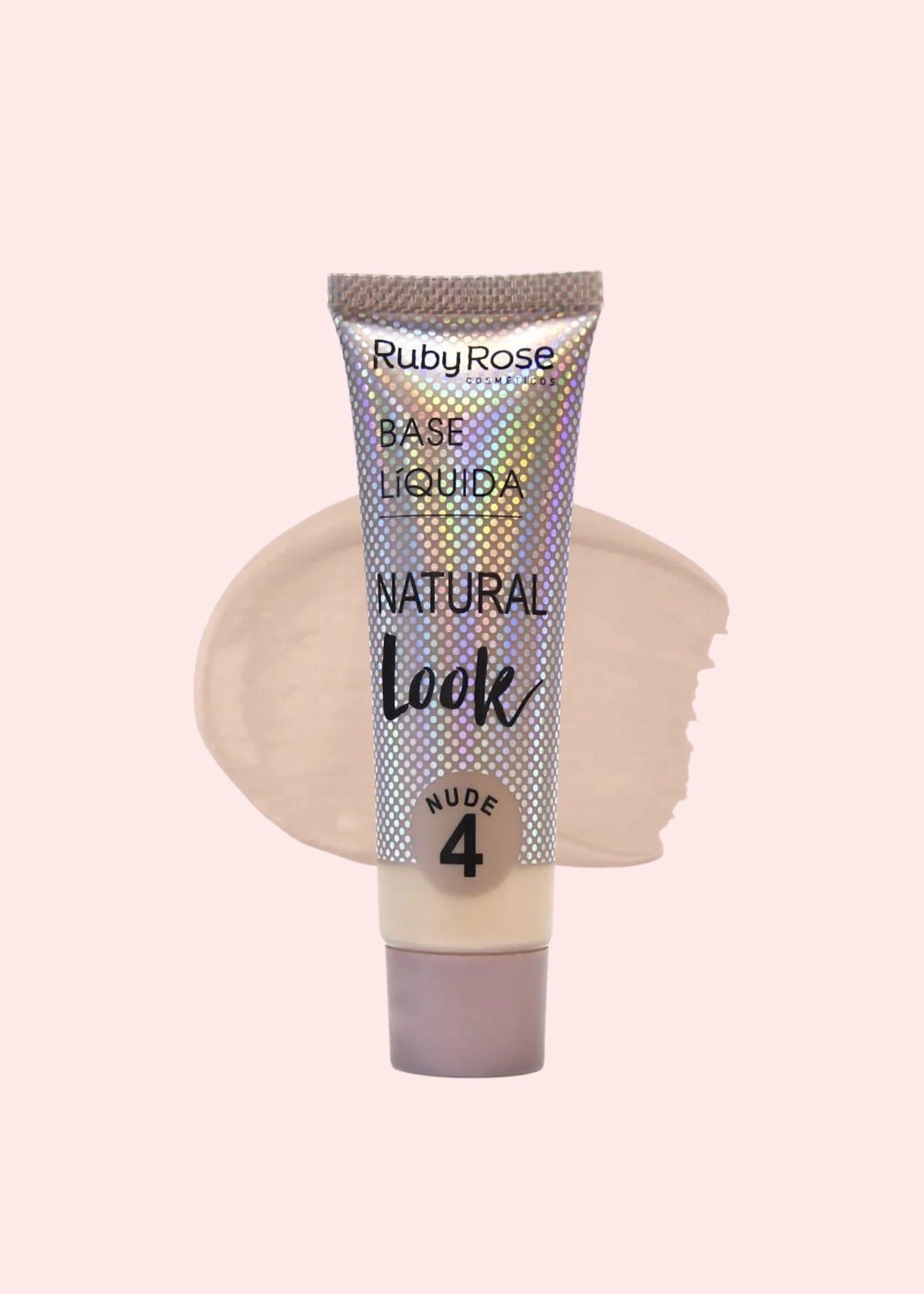 RUBY ROSE BASE LIQUIDA NATURAL LOOK NUDE #4 HB- 8051