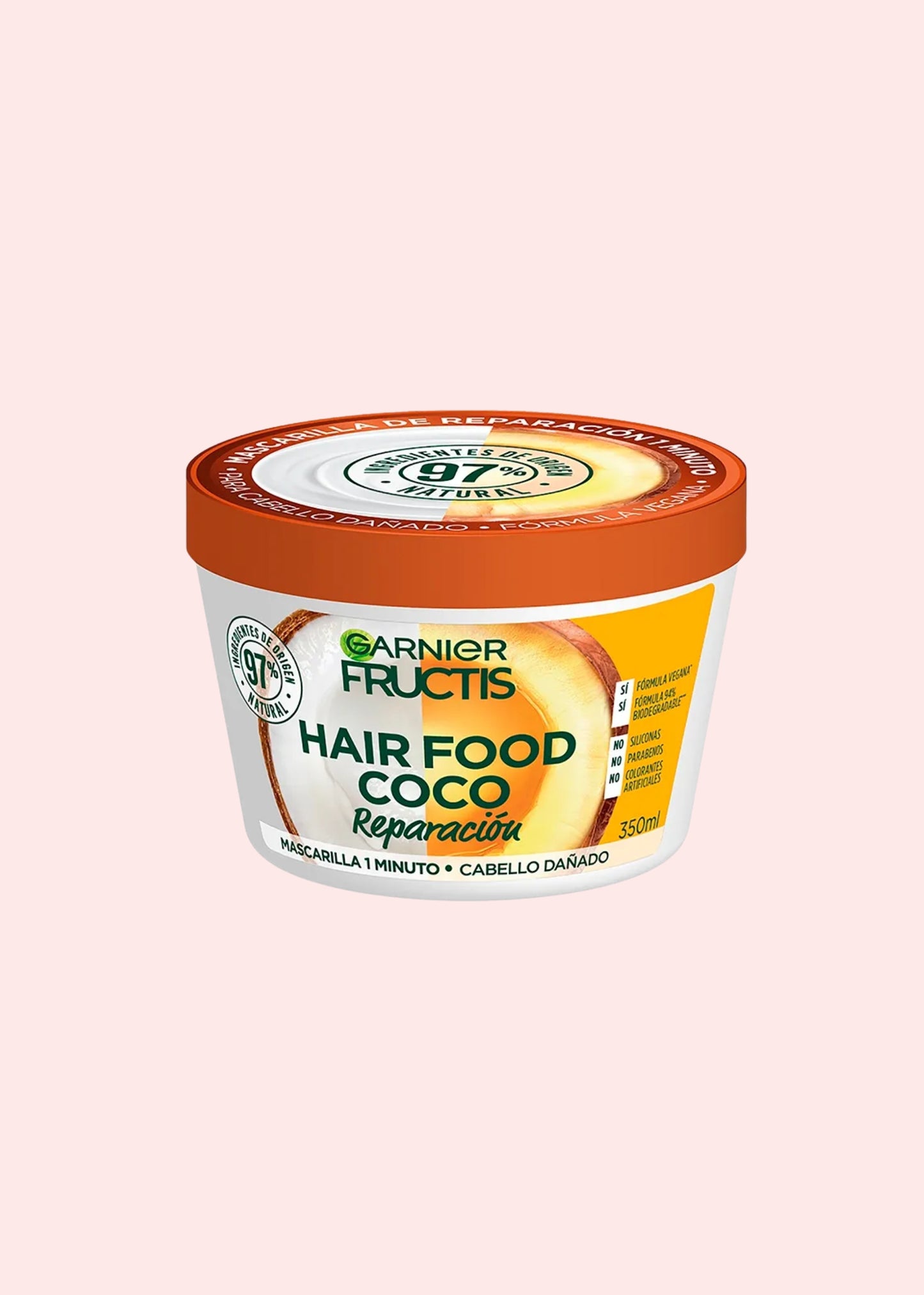 GARNIER TRATAMIENTO FRUCTIS HAIR FOOD COCO REPARACION 350ML