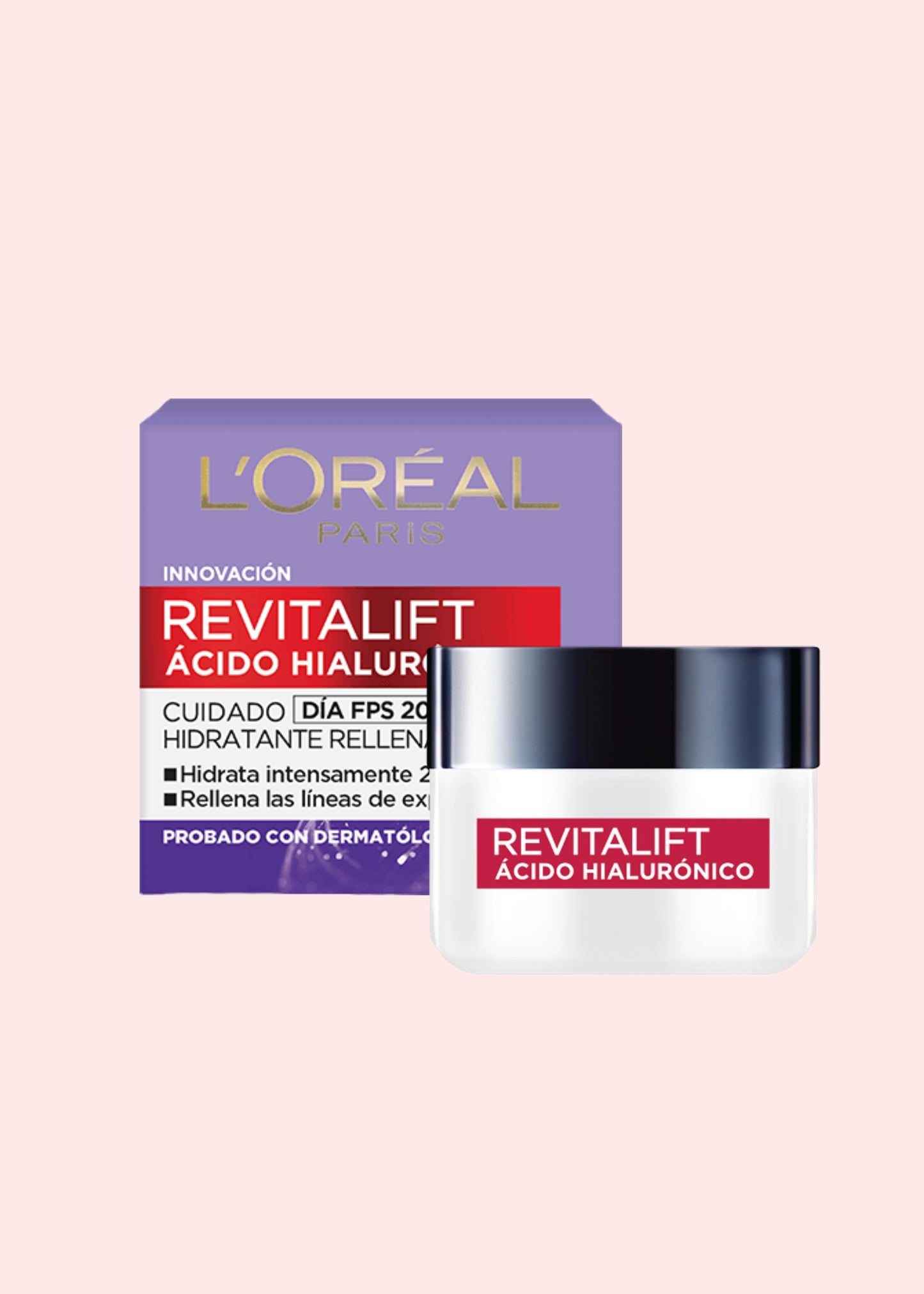 LOREAL REVITALIFT ACIDO HIALURONICO CUIDADO DIA FPS20 50ML