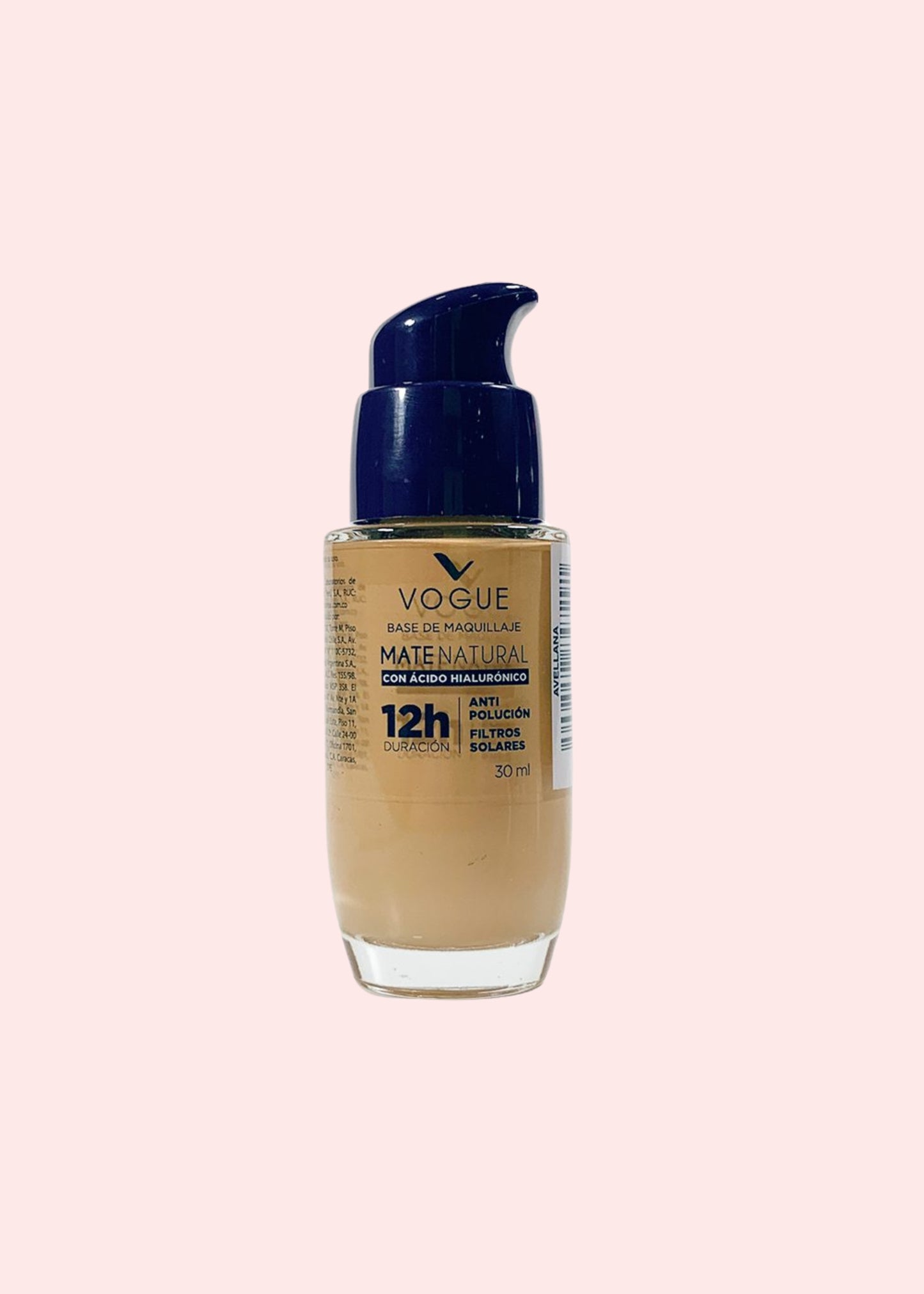 VOGUE BASE MATE NATURAL AVELLANA 30ML