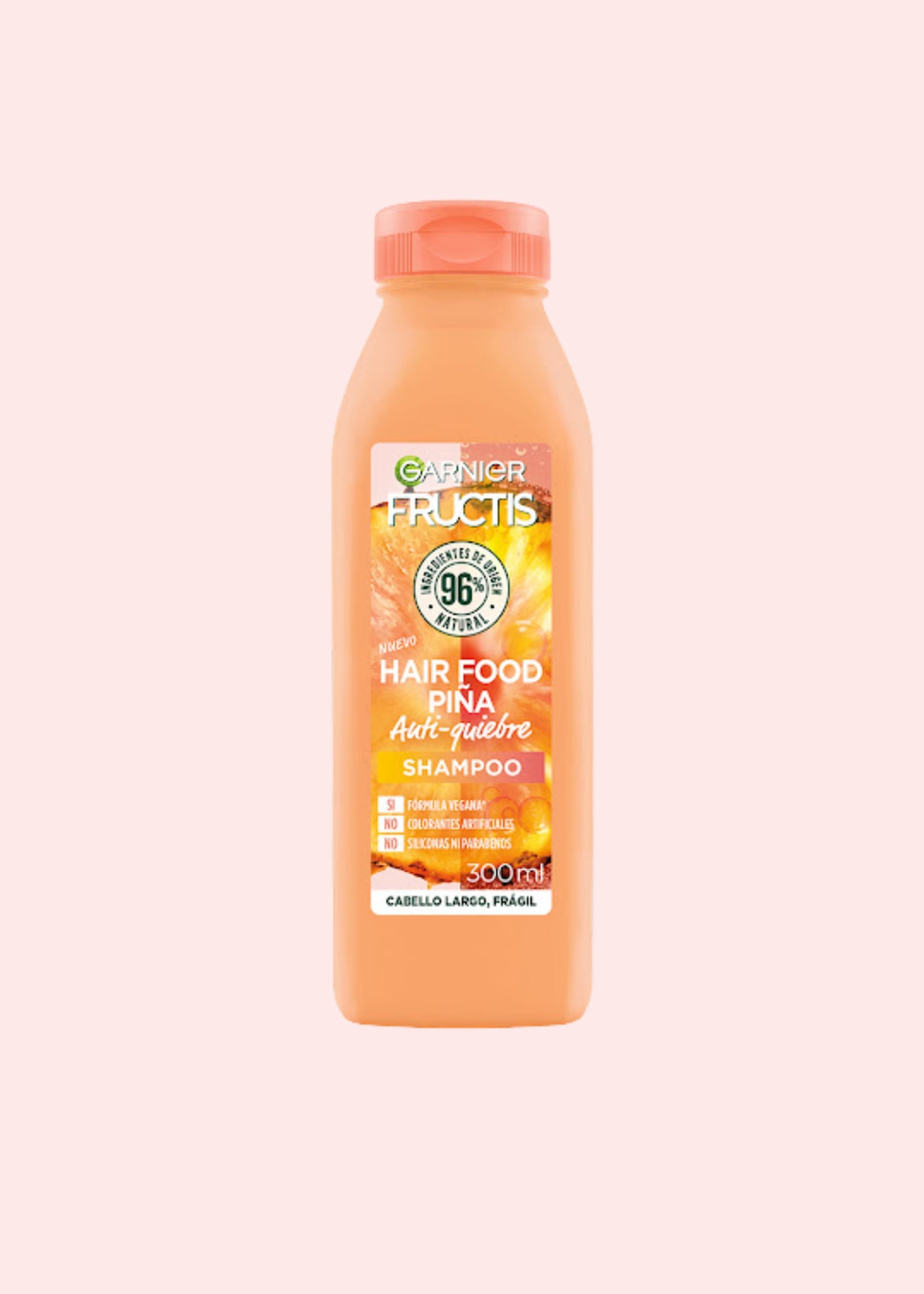 Garnier Shampoo Comida Para El Cabello Pineapple 300 Ml