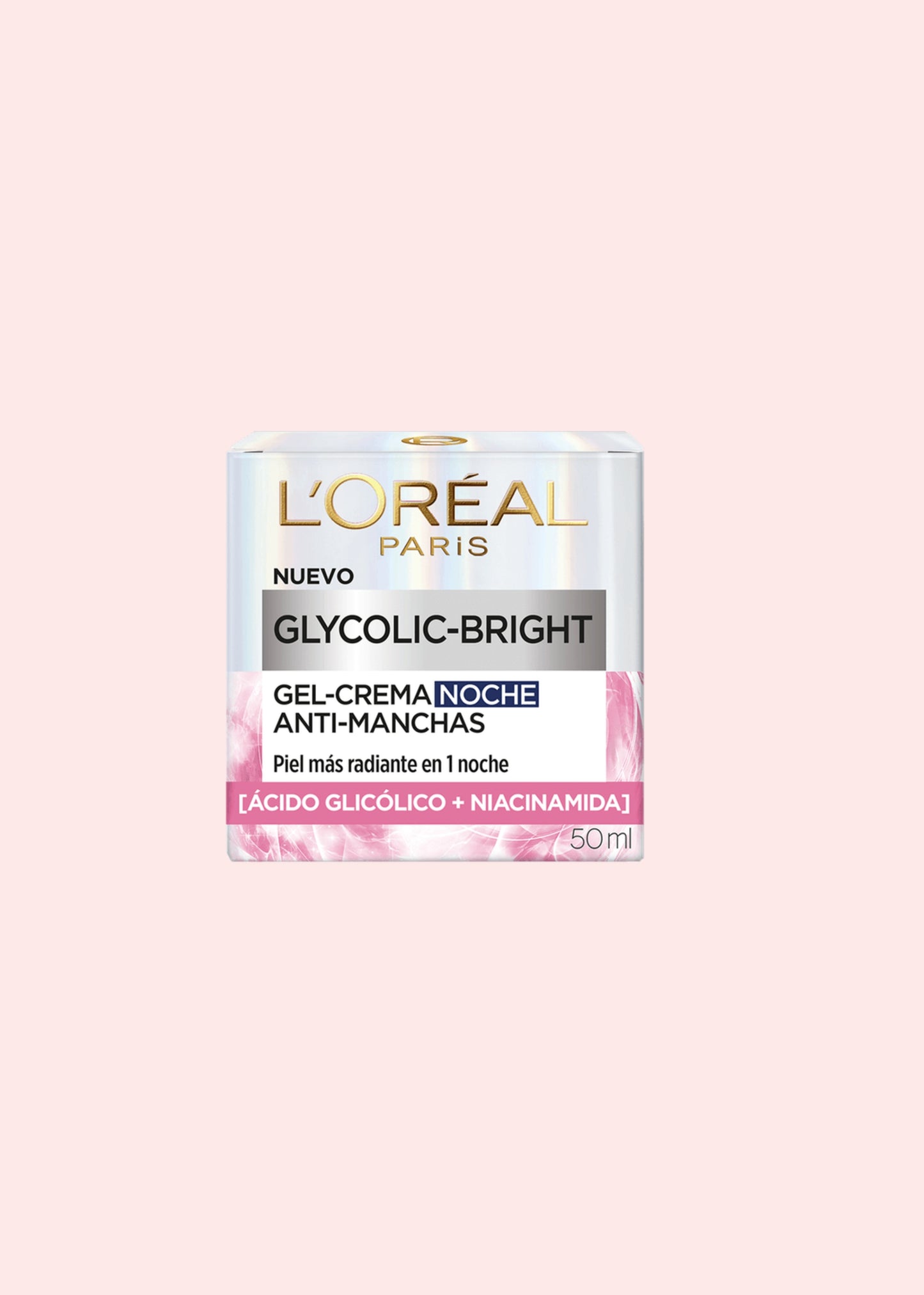 LOREAL GLYCOLIC BRIGHT CREMA DE NOCHE 50 ML