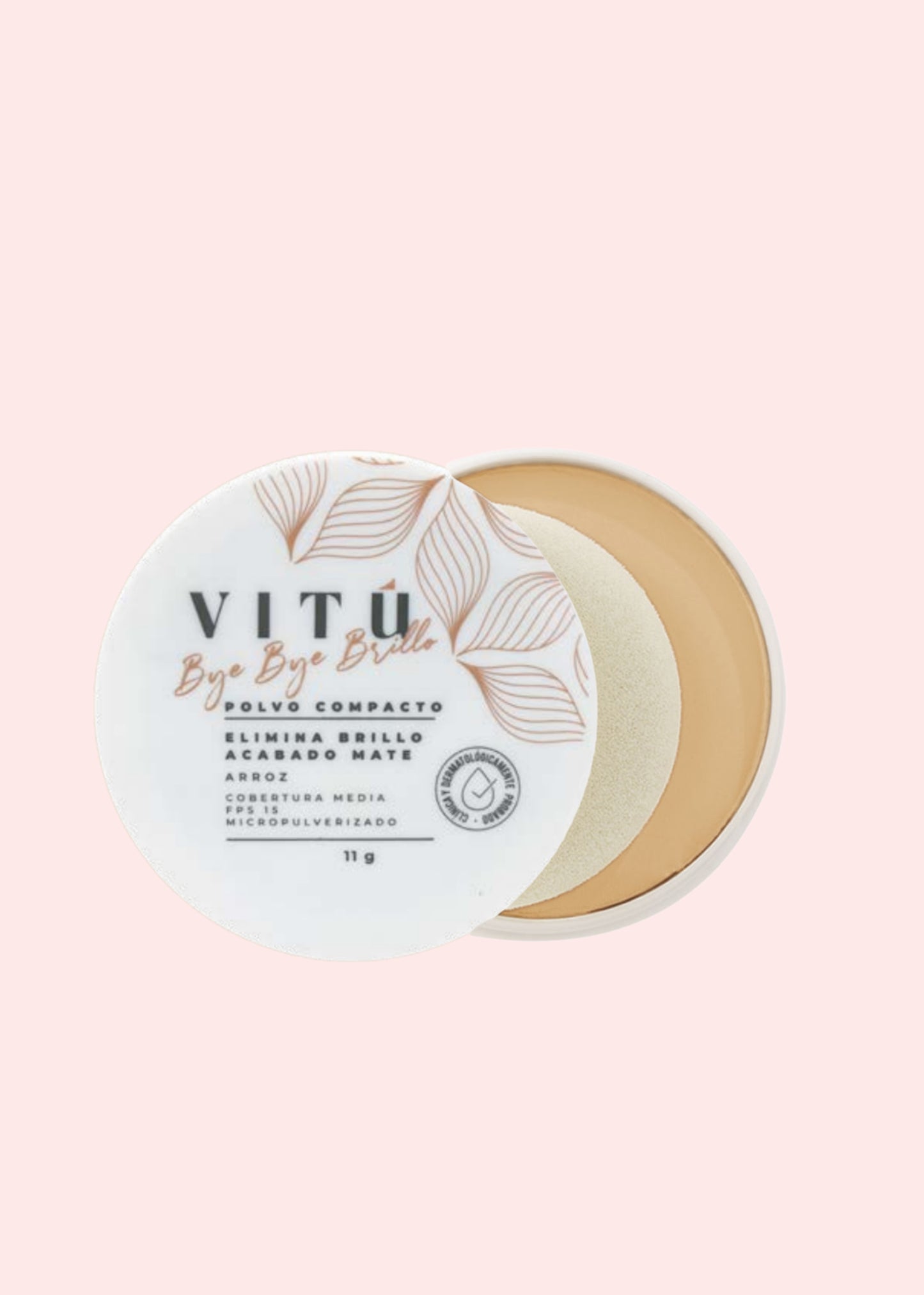 VITU POLVO COMPACTO ARROZ 2 AVELLANA