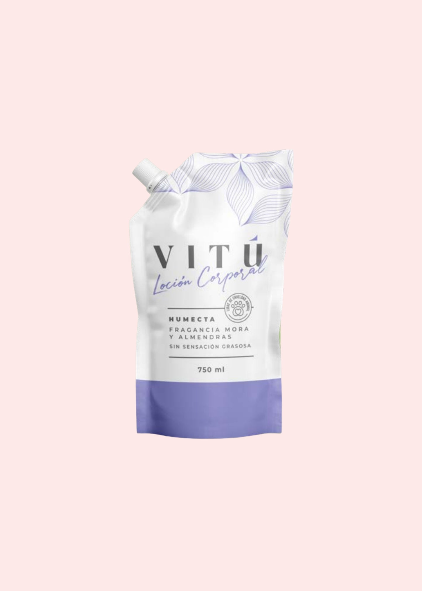 VITU LOCIÓN CORPORAL DOYPACK MORA Y ALMENDRA 750 ML