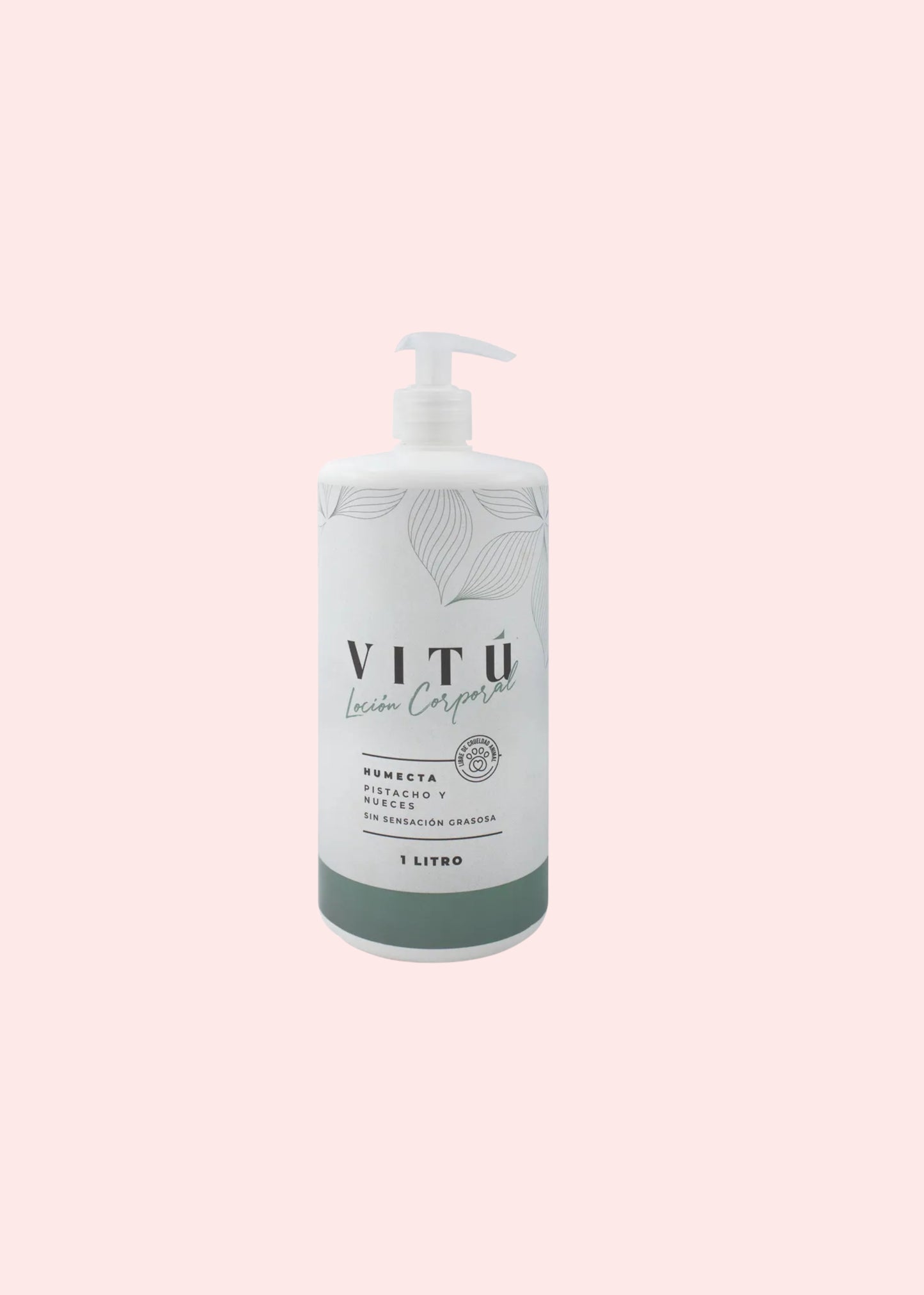 Vitu Locion Corporal Pistacho Y Nueces 1000 Ml