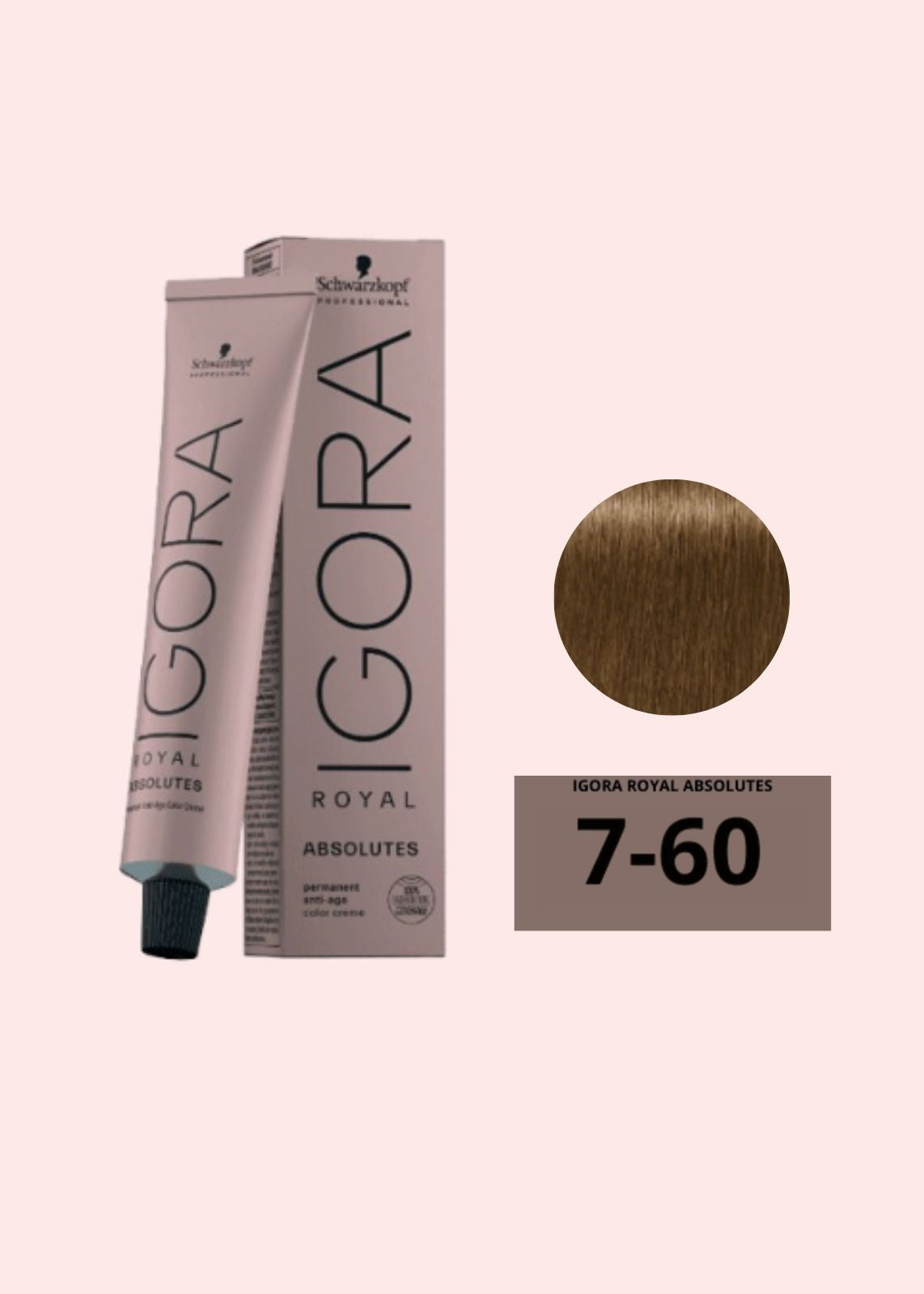 IGORA ABSOLUTES TINTE 7-60 60ML