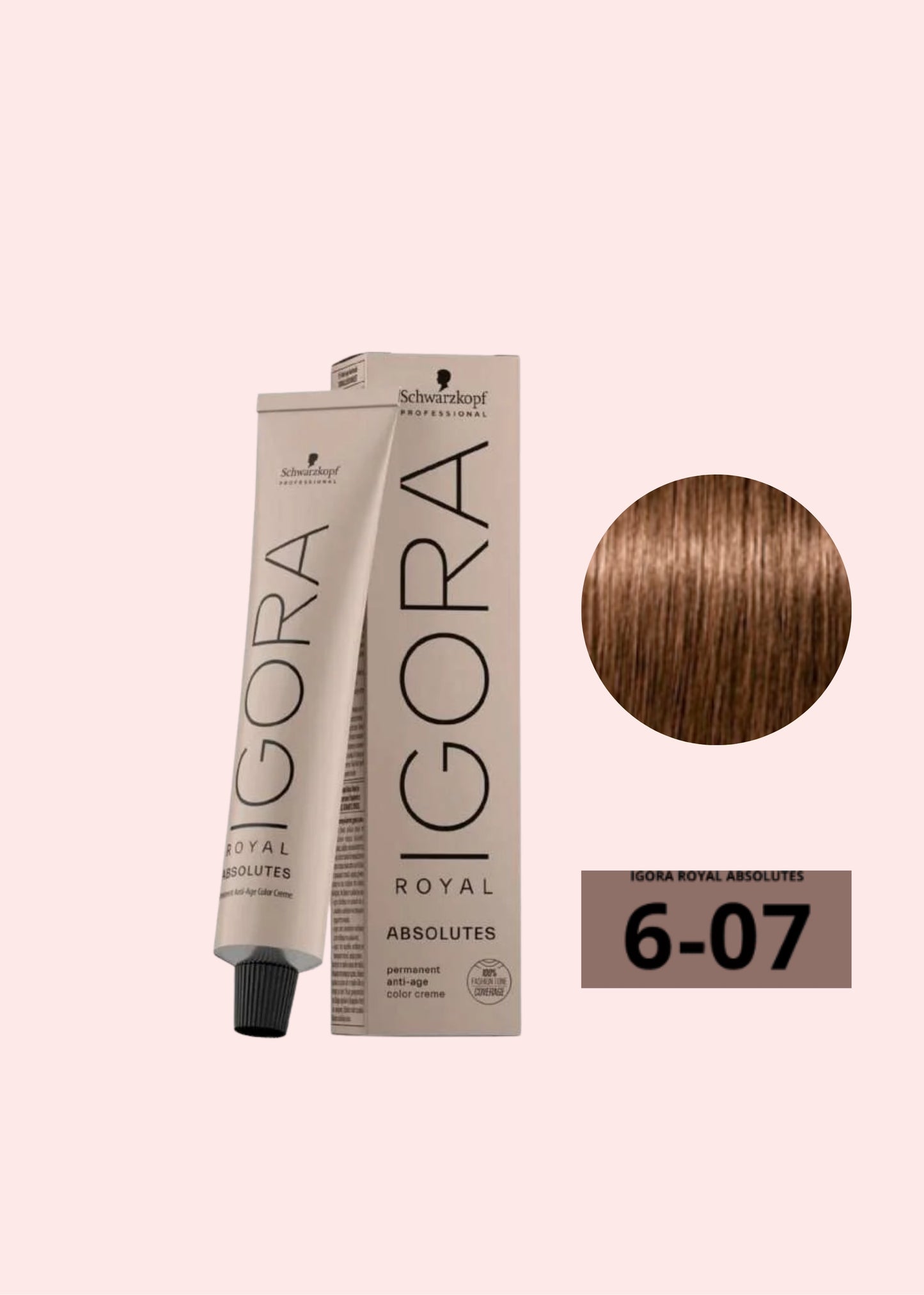 IGORA ABSOLUTES TINTE 6-07 60ML