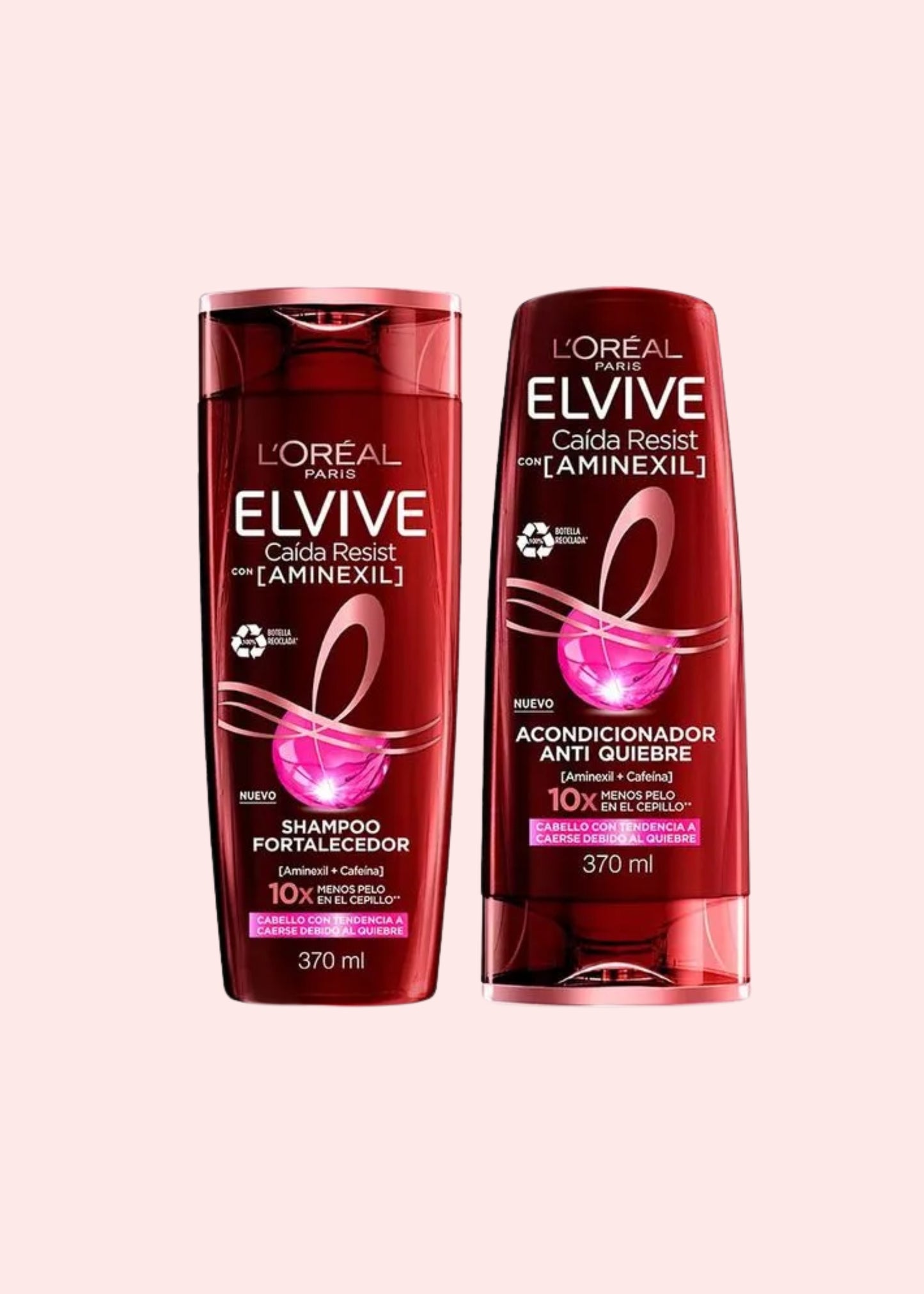 ELVIVE PACK SHAMPOO Y ACONDICIONADOR ANTICAIDA 370ML