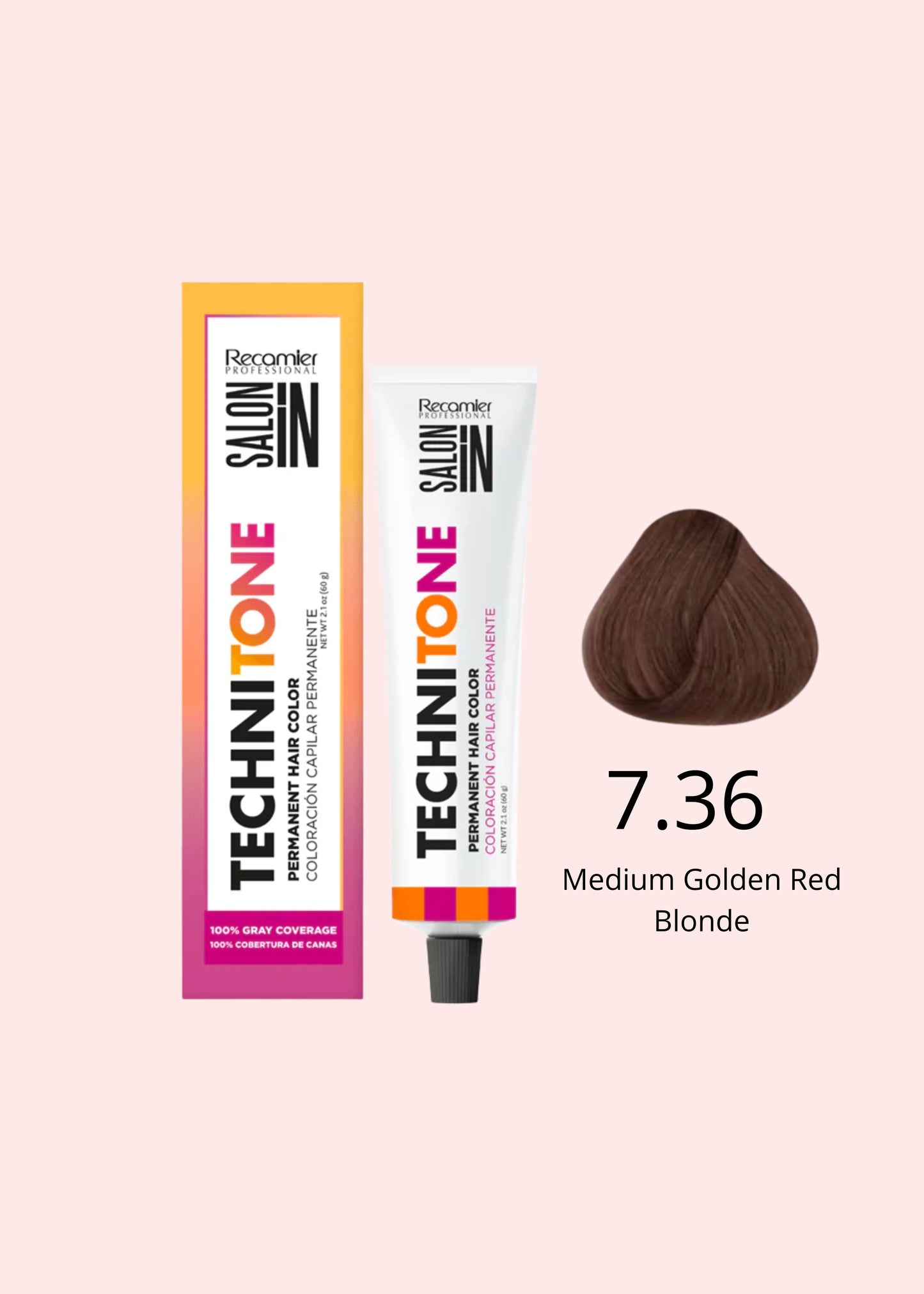 RECAMIER SALON IN TECHNI TONE TINTE 7.36 - 60G