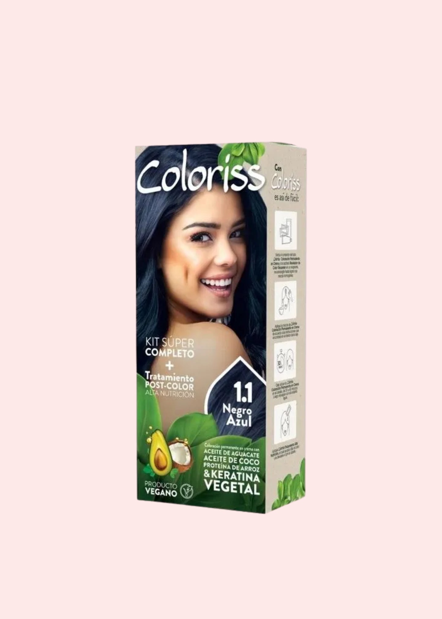 RECAMIER COLORISS TINTE KIT N° 1.1 *50 G