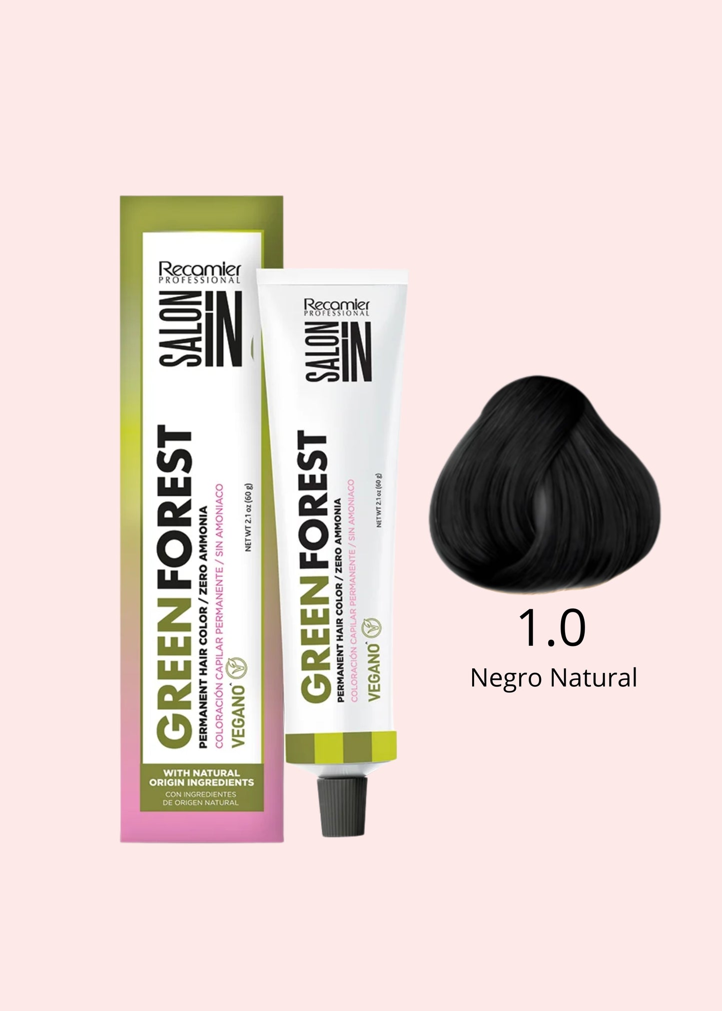 RECAMIER SALON IN GREEN FOREST TINTE 1.0 60 ML