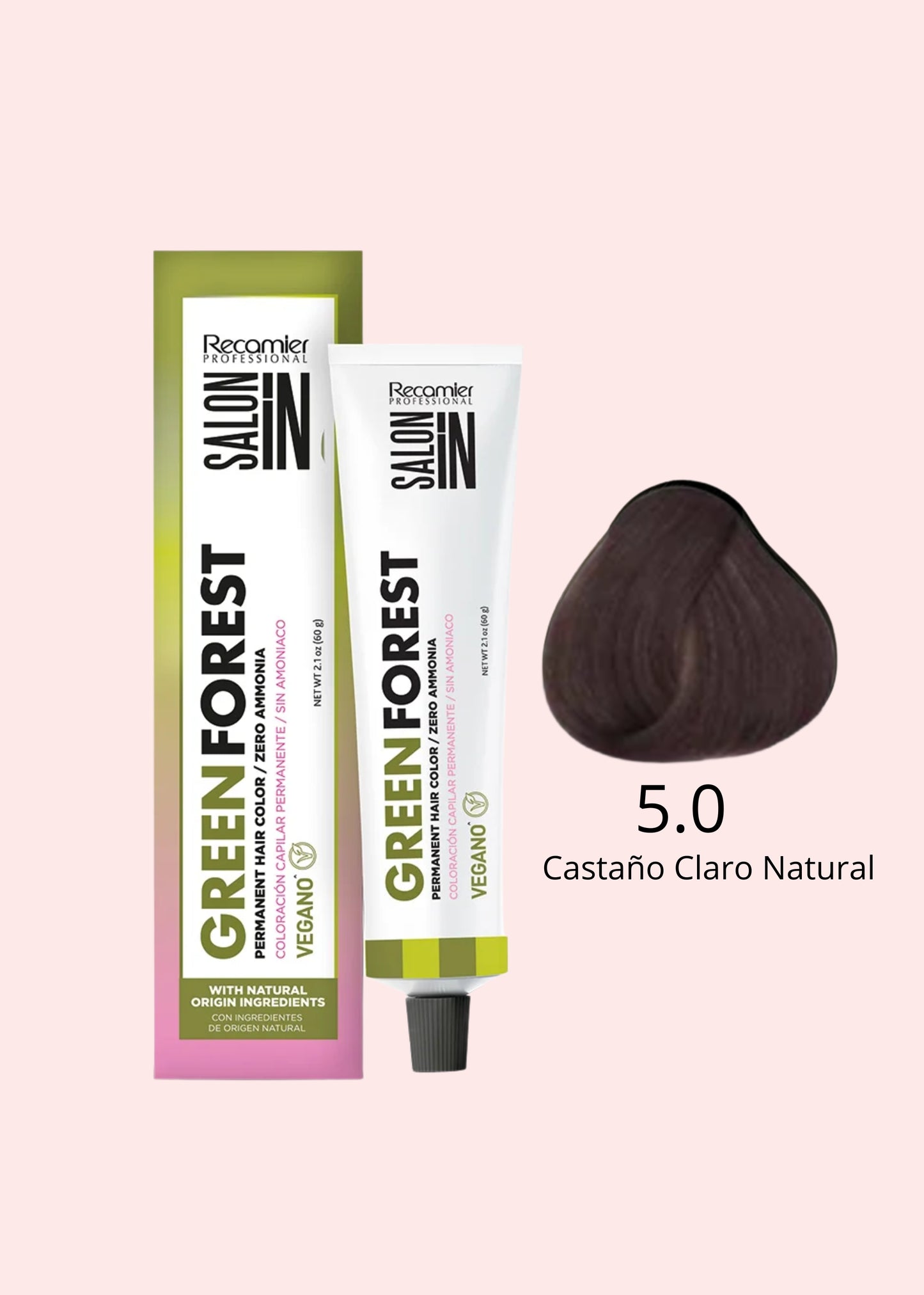 RECAMIER SALON IN GREEN FOREST TINTE 5.0 60 ML