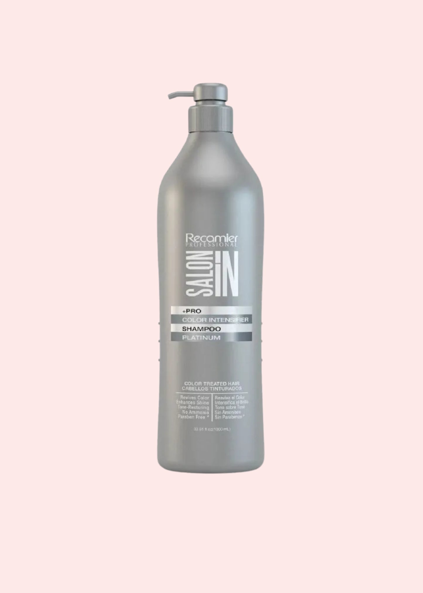 RECAMIER SALON IN SHAMPOO COLOR INTENSIFIER PLATINUM 1000 ml