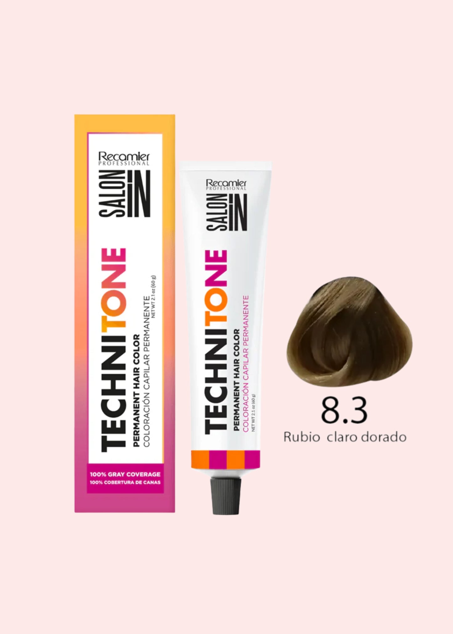 RECAMIER SALON IN TECHNI TONE TINTE 8.3 - 60G