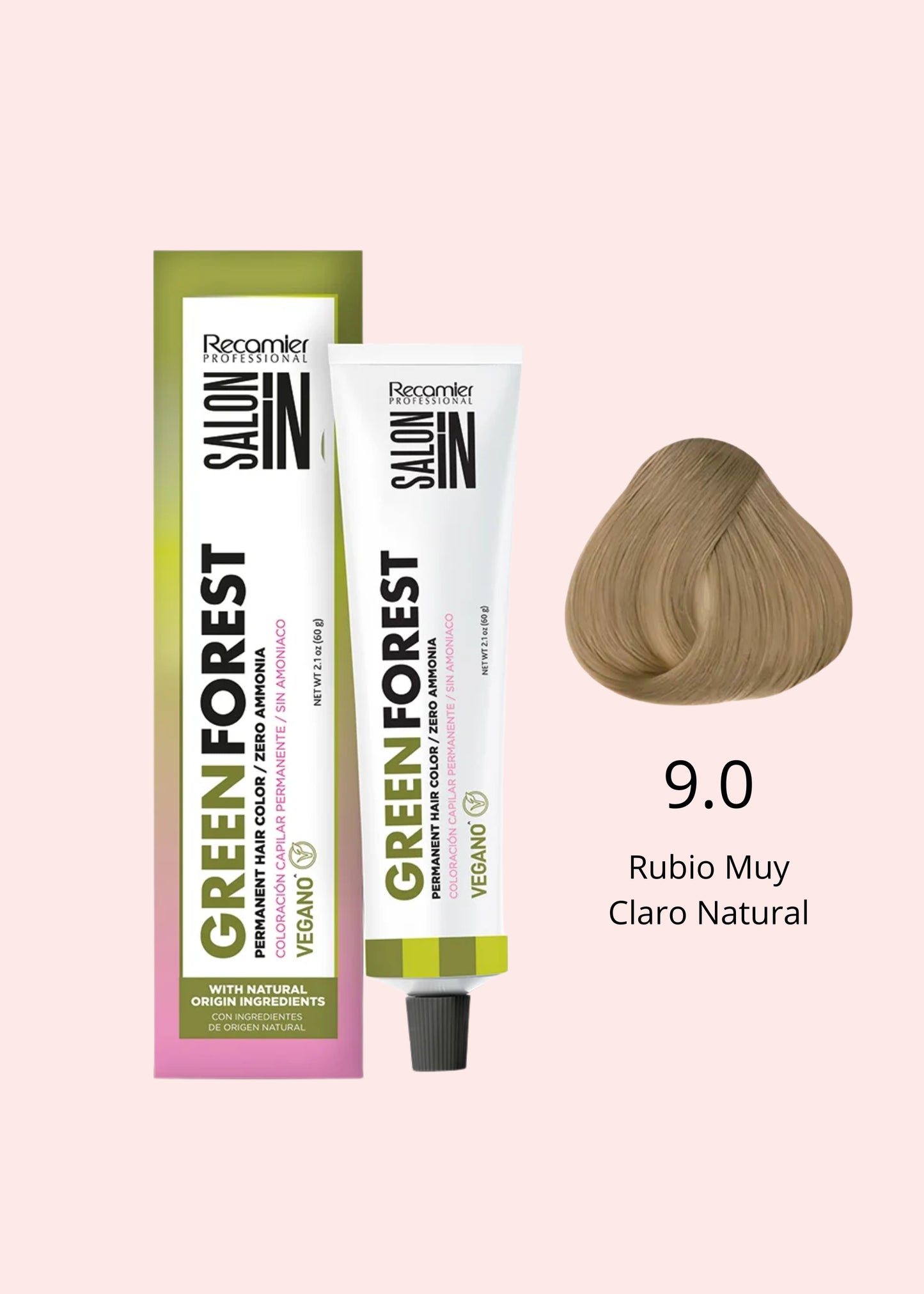 RECAMIER SALON IN GREEN FOREST TINTE 9.0 60G