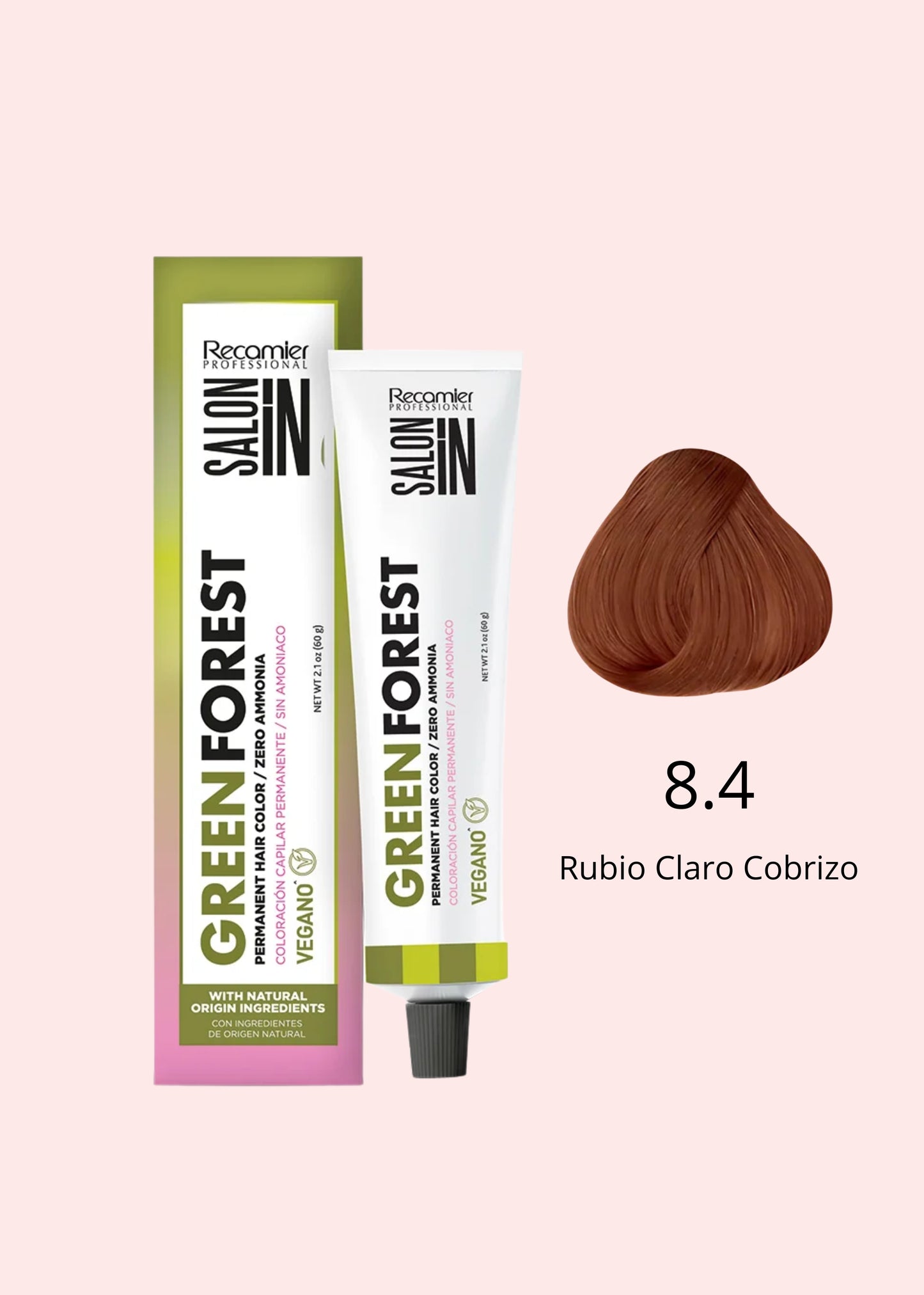 RECAMIER SALON IN GREEN FOREST TINTE 8.4 60G