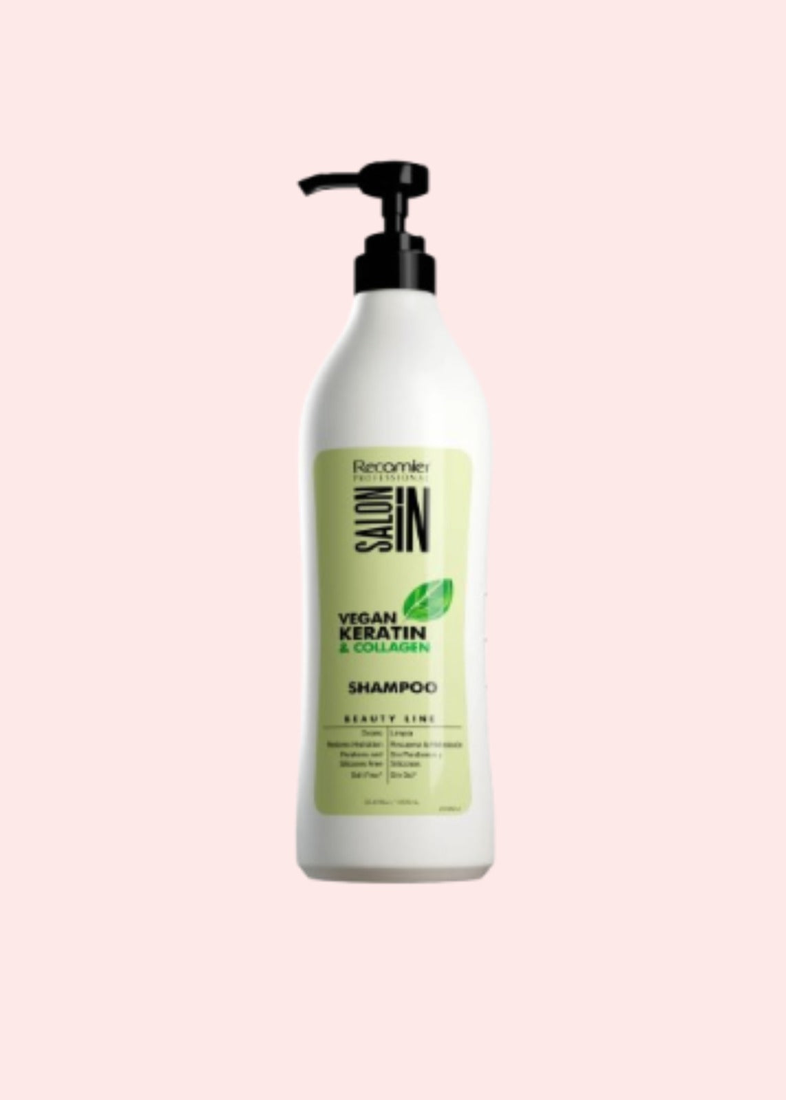 RECAMIER SALON IN VEGAN KERATIN COLLAGEN SHAMPOO X1000