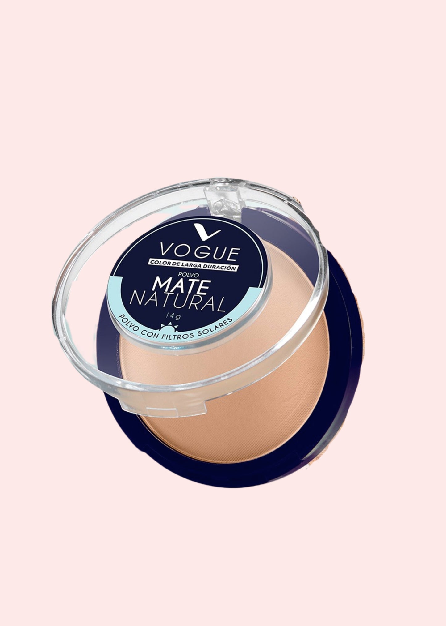 VOGUE POLVO COMPACTO MATE NATURAL ACEITUNA 14GR