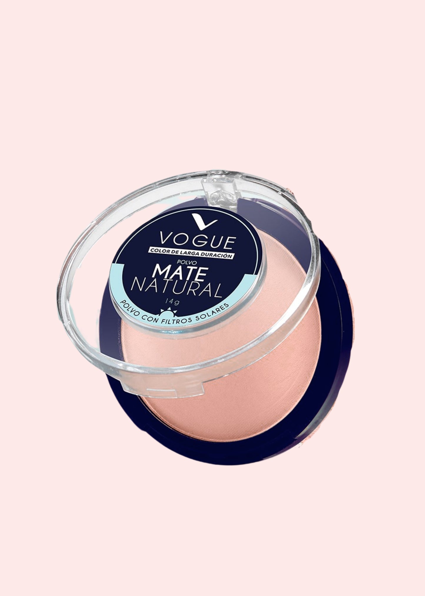 VOGUE POLVO COMPACTO MATE NATURAL NATURAL 14GR