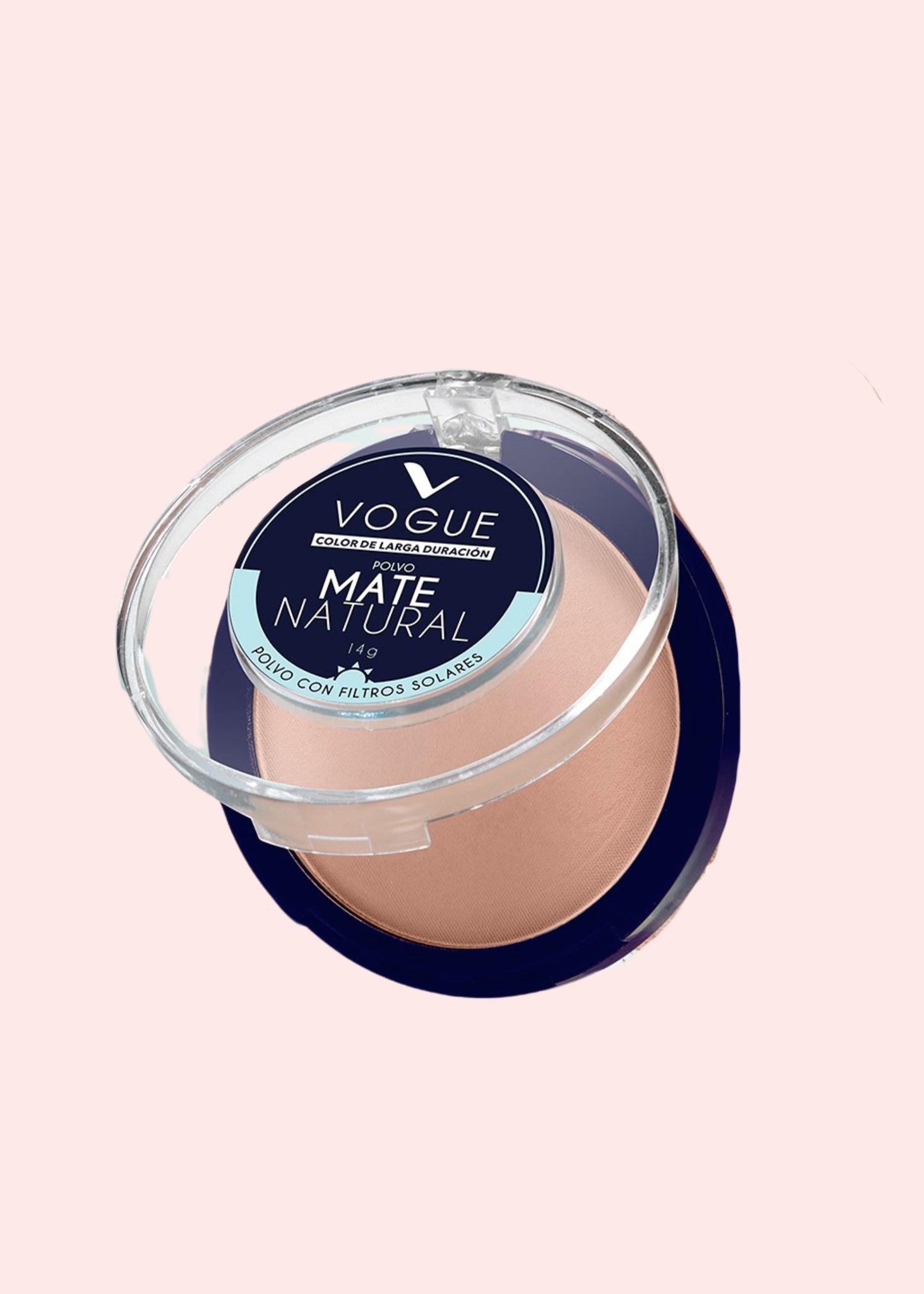 VOGUE POLVO COMPACTO MATE NATURAL TROPICO 14GR