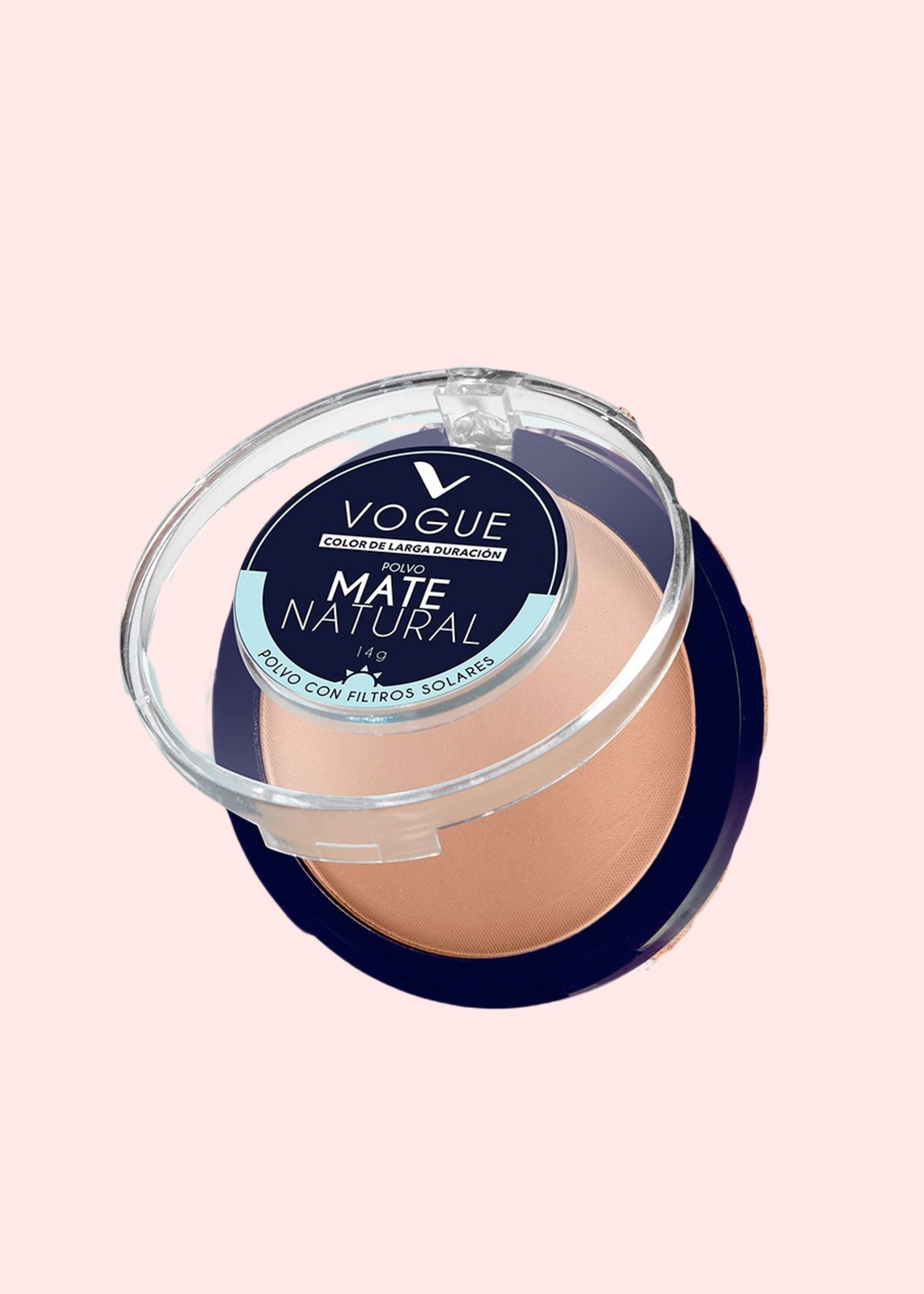 VOGUE POLVO COMPACTO MATE NATURAL ARENA 14GR