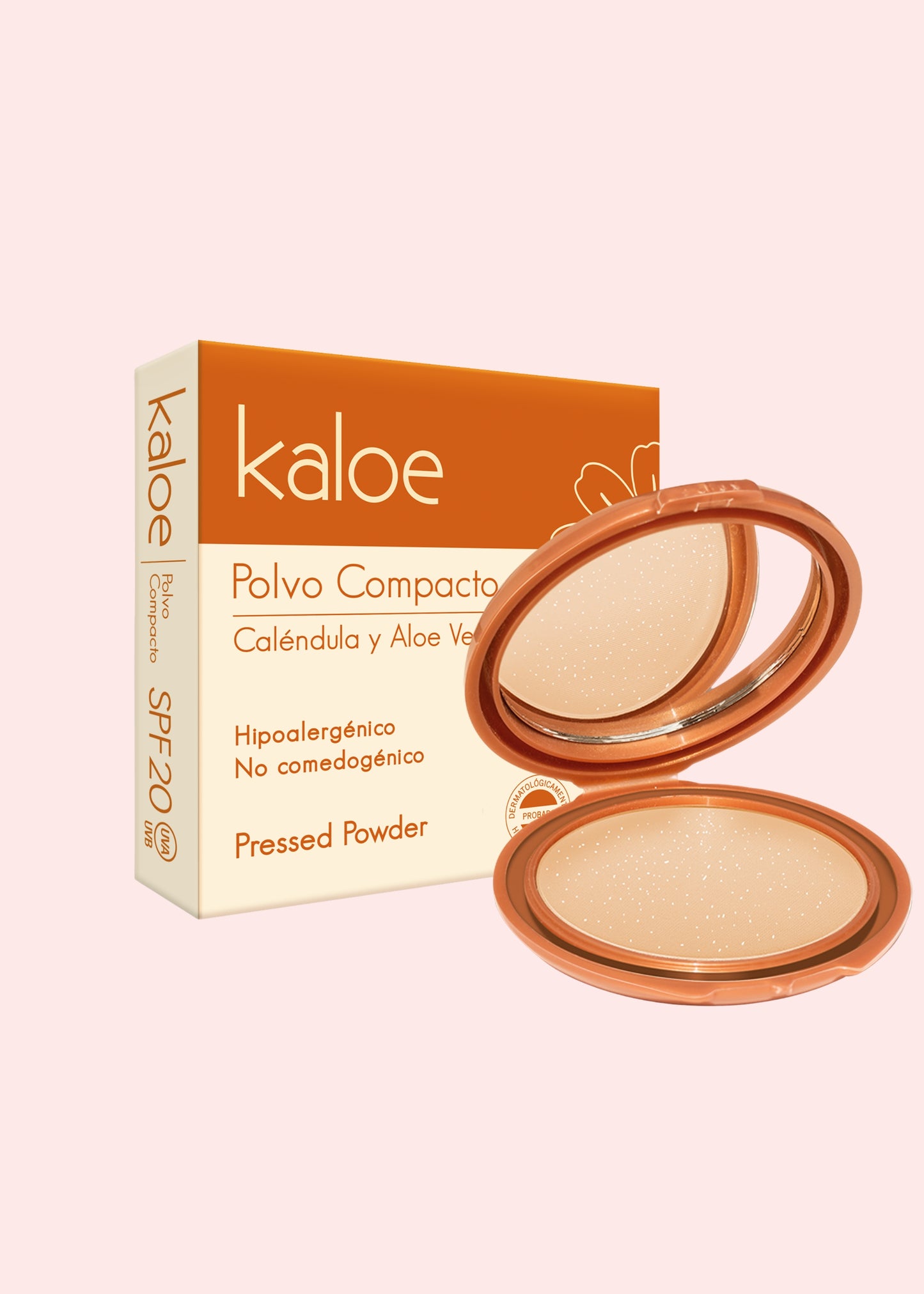 KALOE POLVO COMPACTO N7 SATINADO 15GR