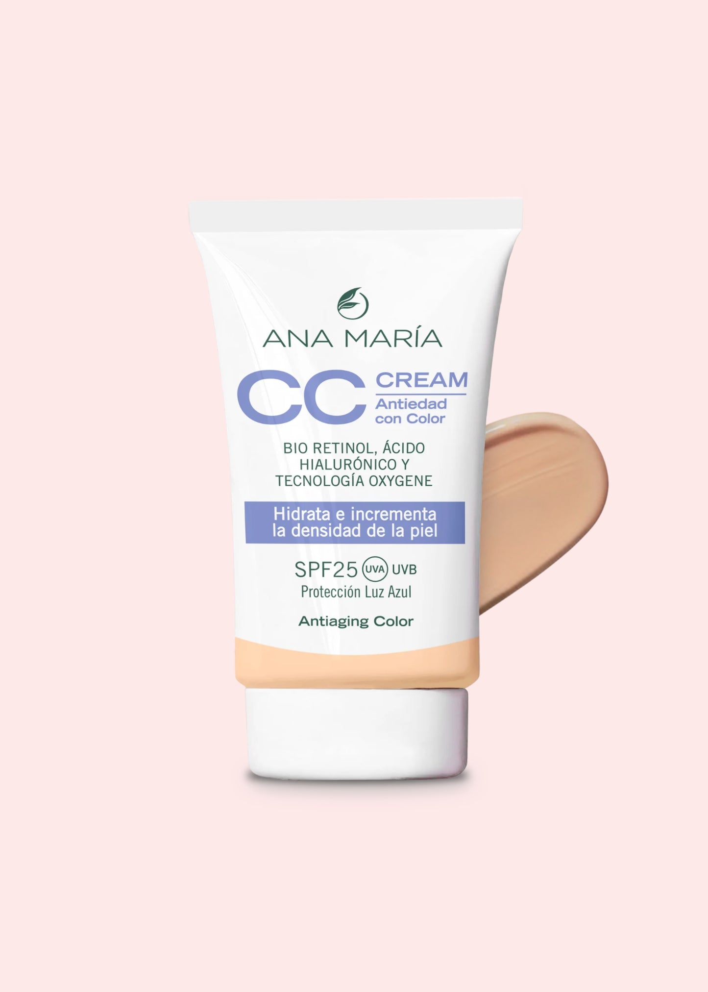 ANA MARIA ANTIEDAD CON COLOR CC CREAM CLARO 40GR