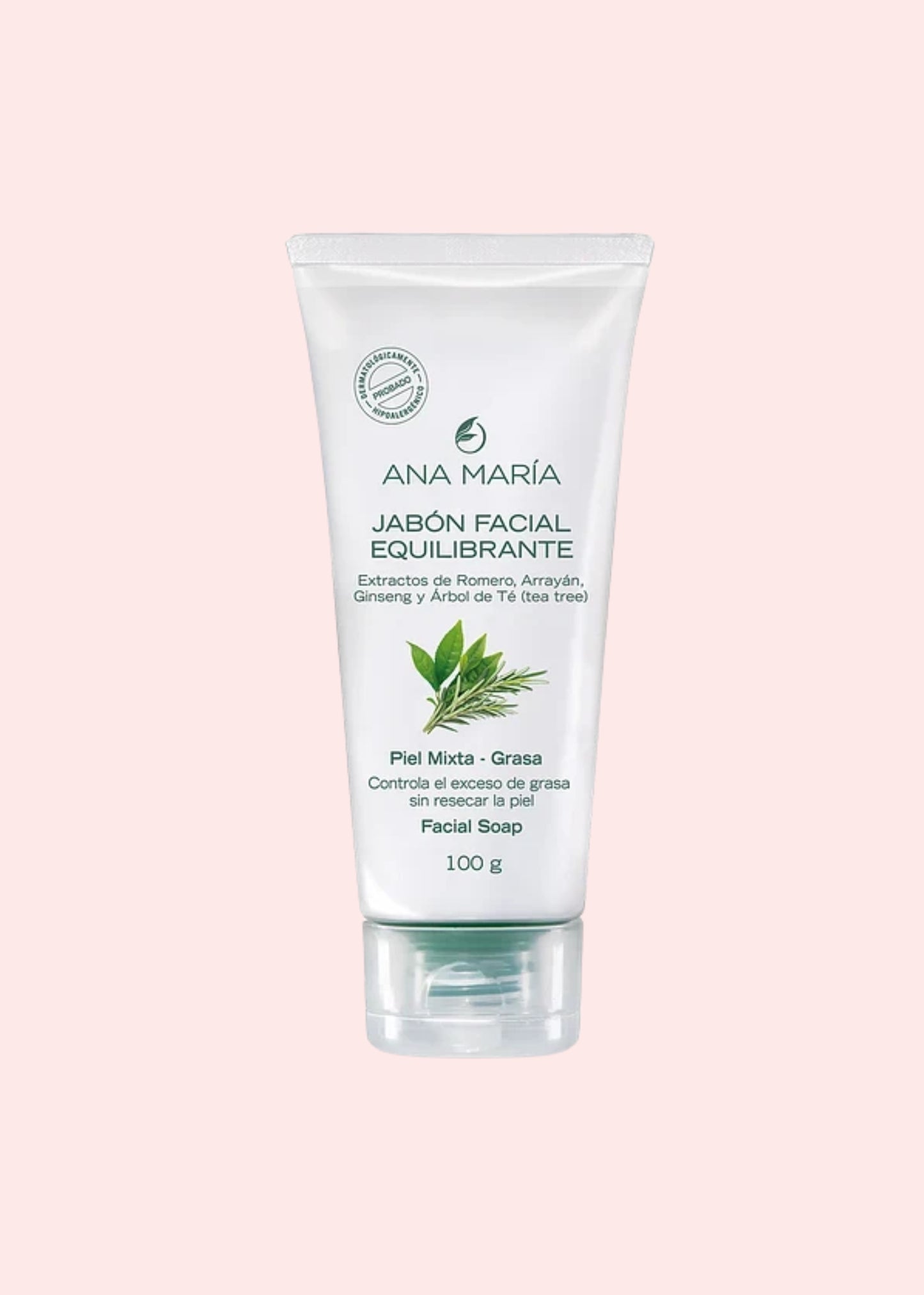 ANA MARIA JABON FACIAL PIEL GRASA MIXTA 100GR