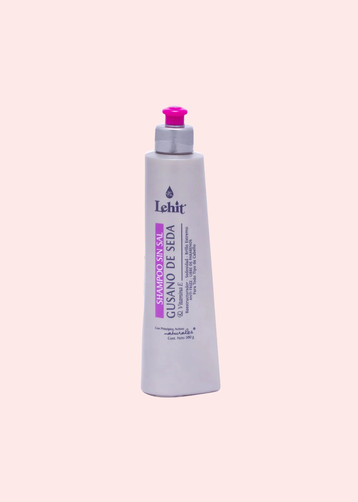 LEHIT SHAMPOO GUSANO DE SEDA Y VITAMINA E 300 g