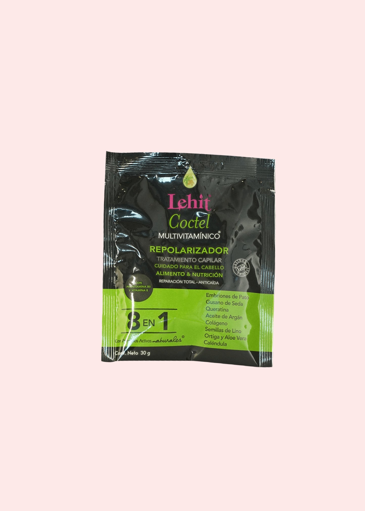 LEHIT TRATAMIENTO COCTEL MULTIVITAMINICO 8 EN 1 - 30G