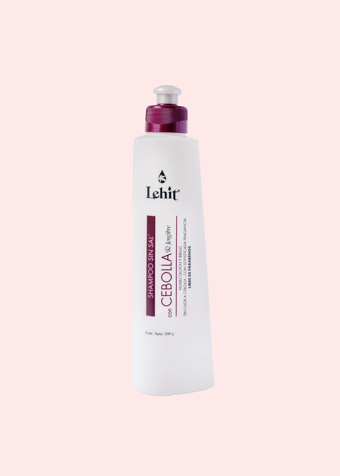 LEHIT SHAMPOO CEBOLLA Y JENGIBRE 300 g