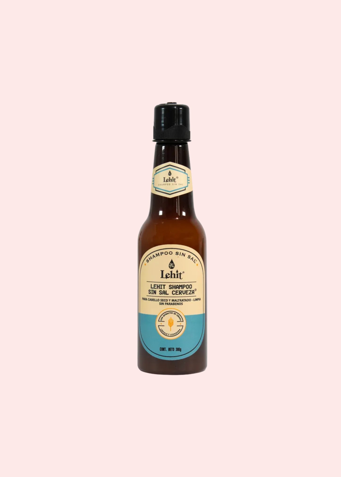 LEHIT SHAMPOO CERVEZA Y VITAMINA E 300 ml