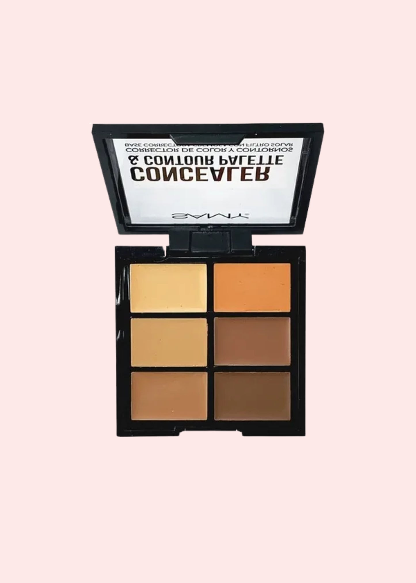 SAMY PALETA DE CORRECTORES Y CONTORNOS MEDIUM DARK 6 G
