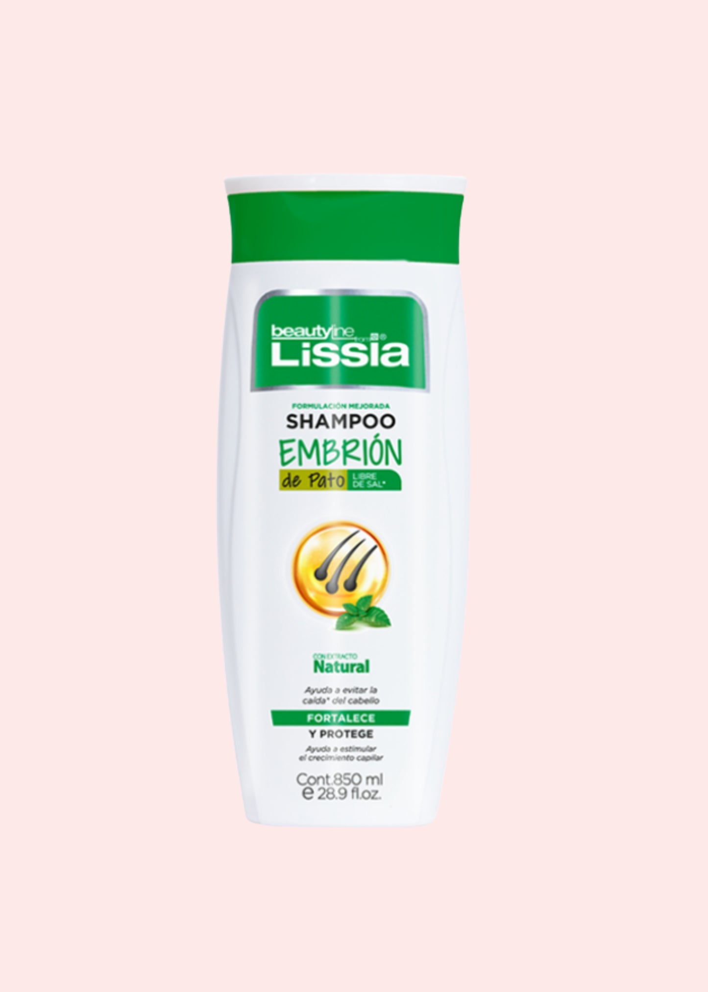 Lissia Shampoo Embrion De Pato 850Ml